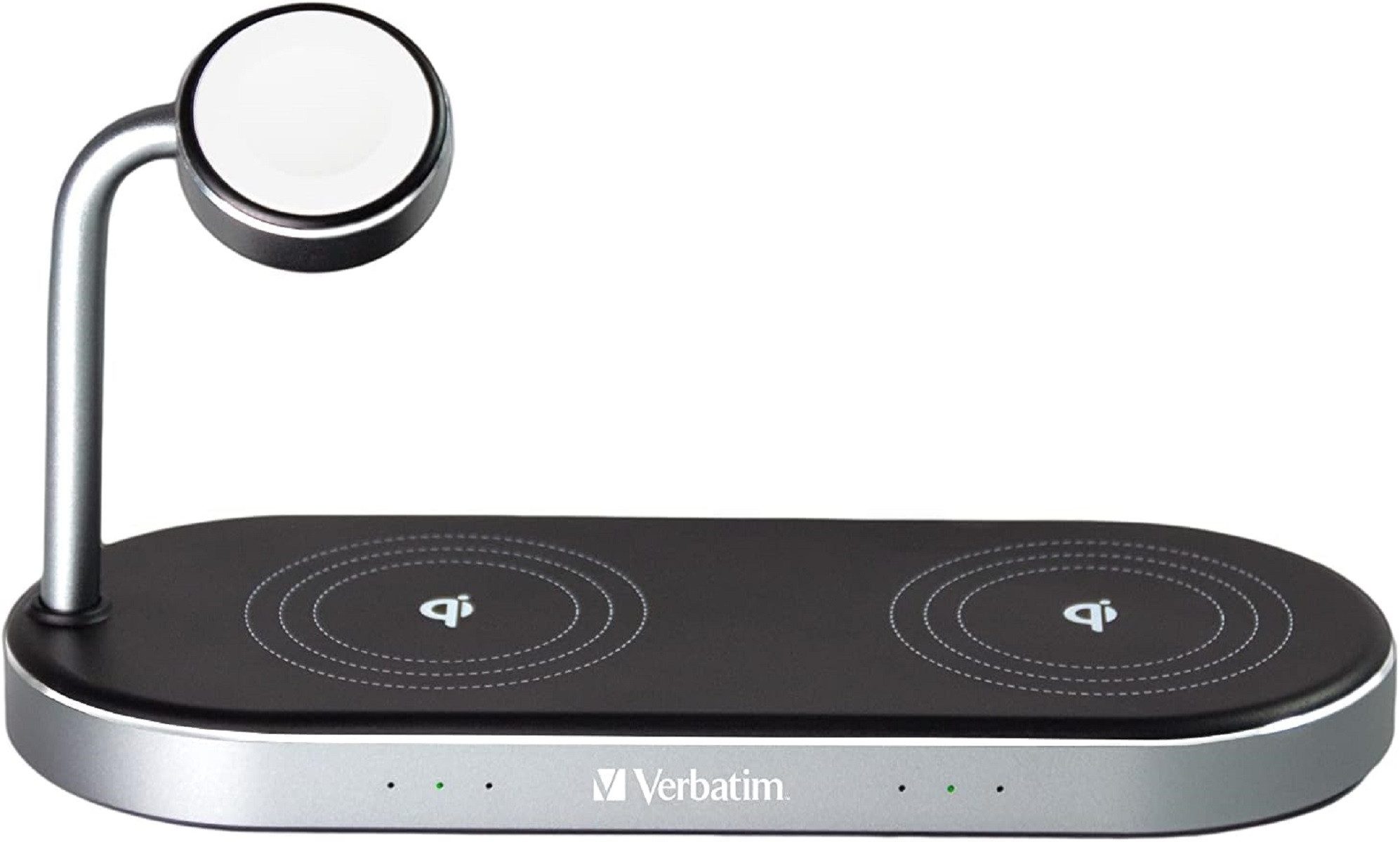 Verbatim Verbatim Wireless Ladegerät 3-in-1 – Schnelles Aufladen Smartphone-Ladegerät