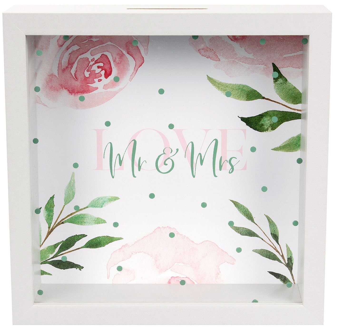 Schwebender Bilderrahmen „Mr & Mrs“ – Drehbarer Hochzeitsrahmen Für 2 Fotos (10,2x15,2 Cm), Geschenk Für Brautpaare