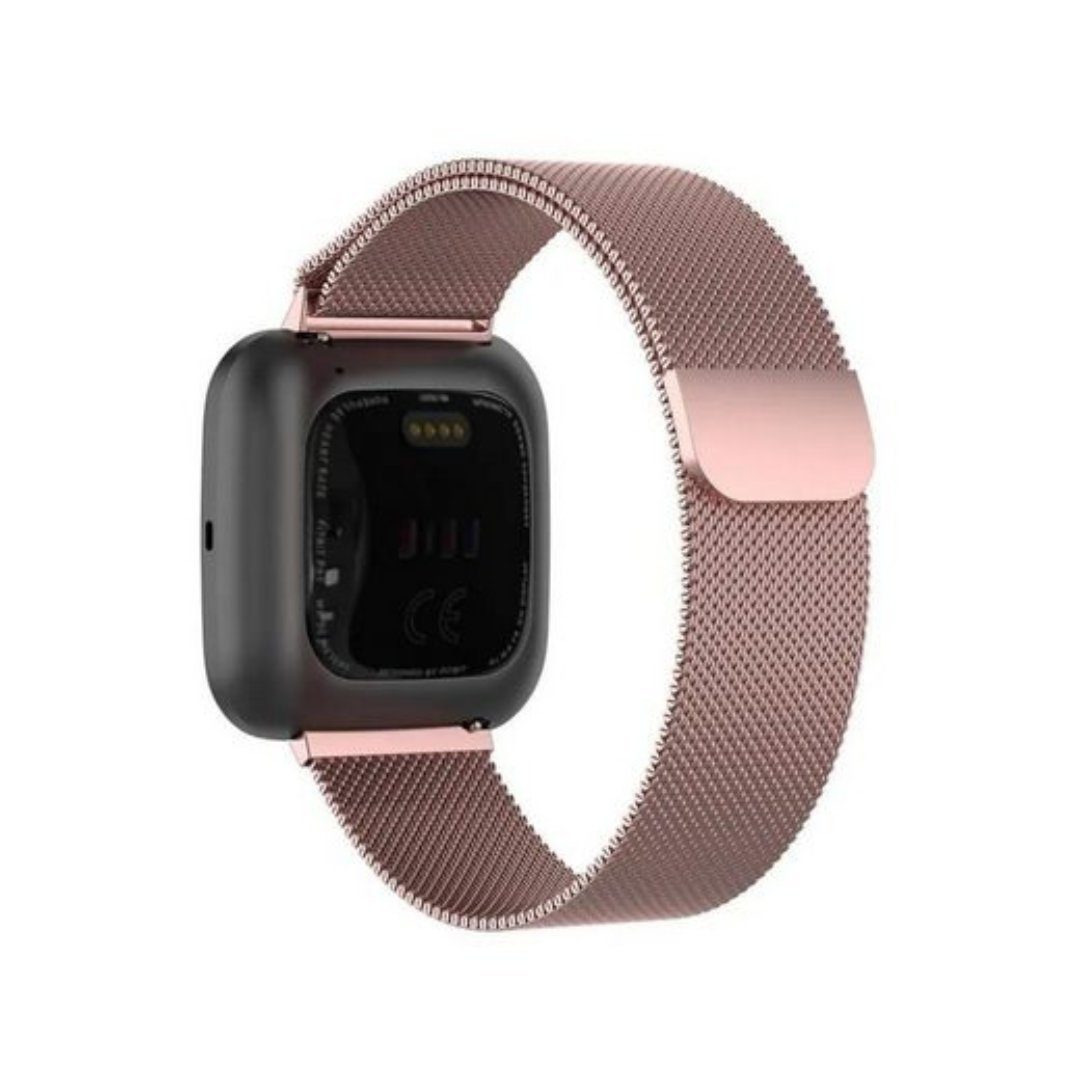 SmartUP Smartwatch-Armband Milanese Armband für Fitbit Versa 2 / Versa - Pi günstig online kaufen