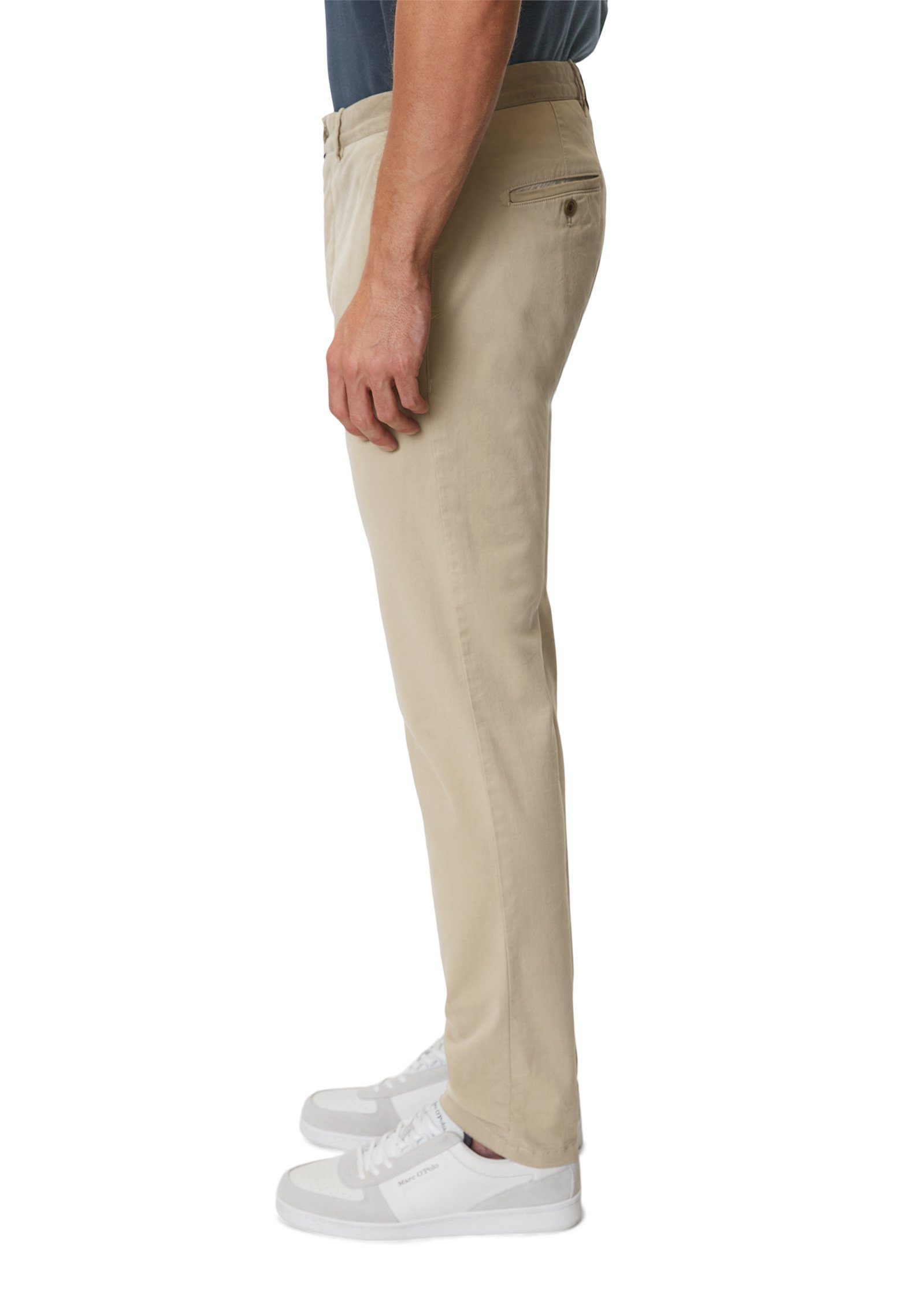 Marc beige aus Chinohose Bio-Baumwoll-Twill O'Polo