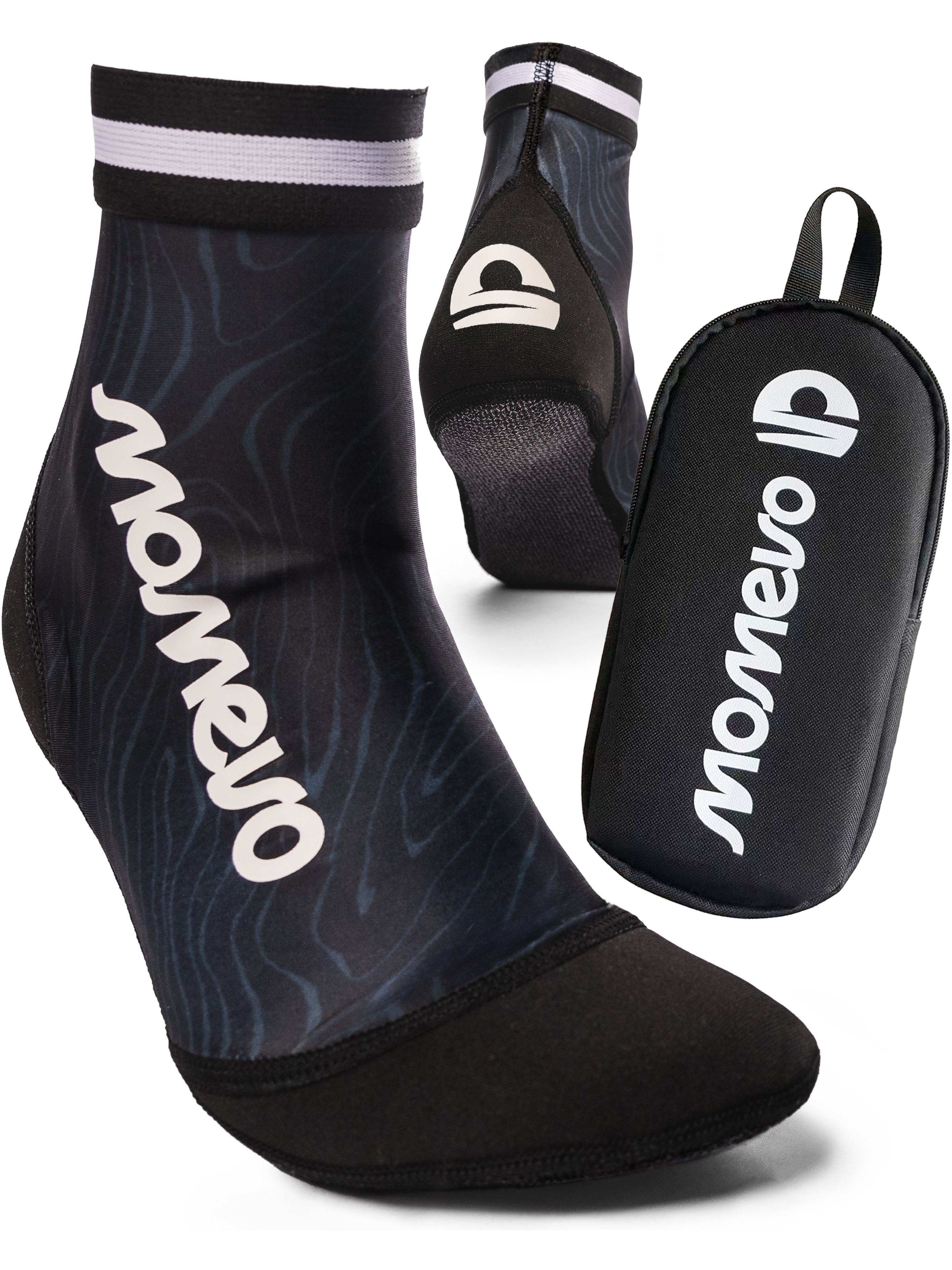 Momevo Neoprensocken Profi Beachvolleyball Socken aus kugelsicherem Kevlar mit Tragetasche