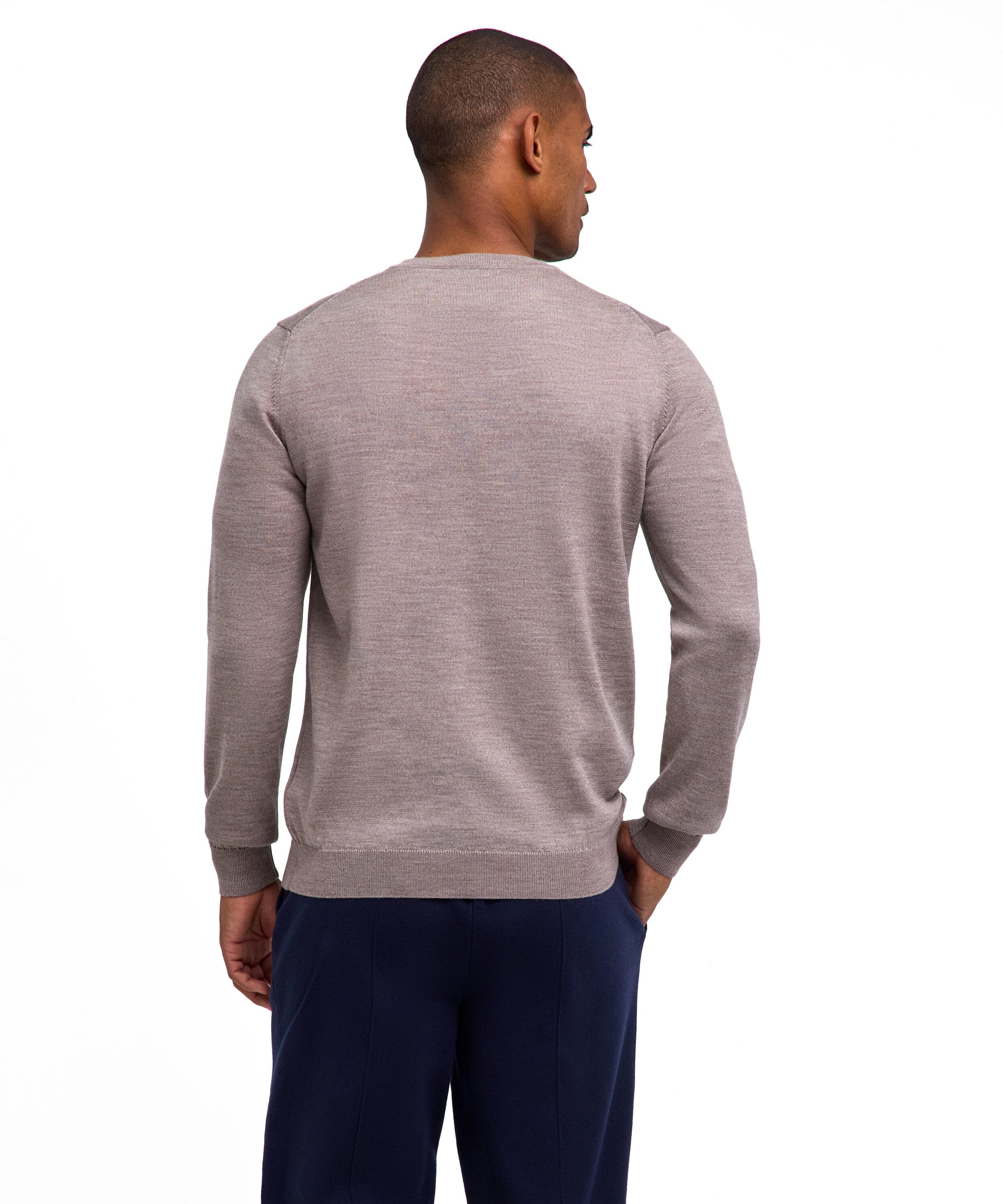 FALKE Strickpullover Pure Merino Wool Pullover (1-tlg) aus reiner, extrafeiner Merinowolle
