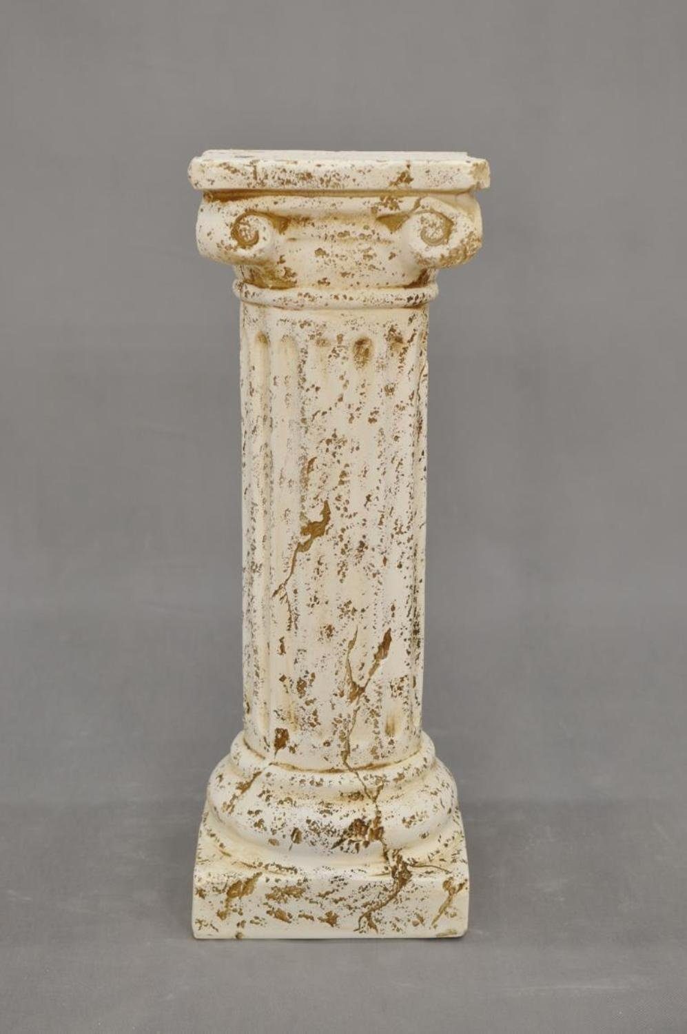 JVmoebel Skulptur, Säule Römische Säulen Marmor Skulptur Figur Dekoration Ständer 1638