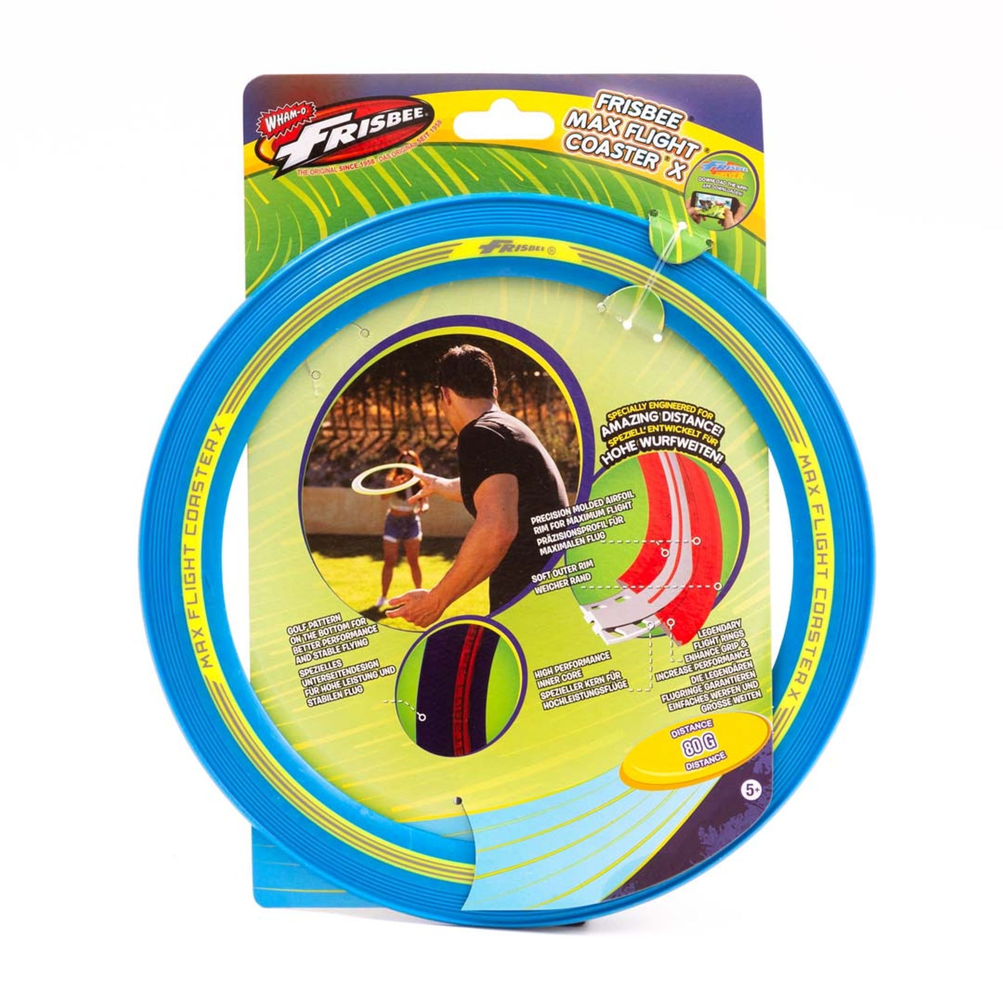 Invento Wurfscheibe Wham-O Frisbee MaxFlight Coaster X - blue