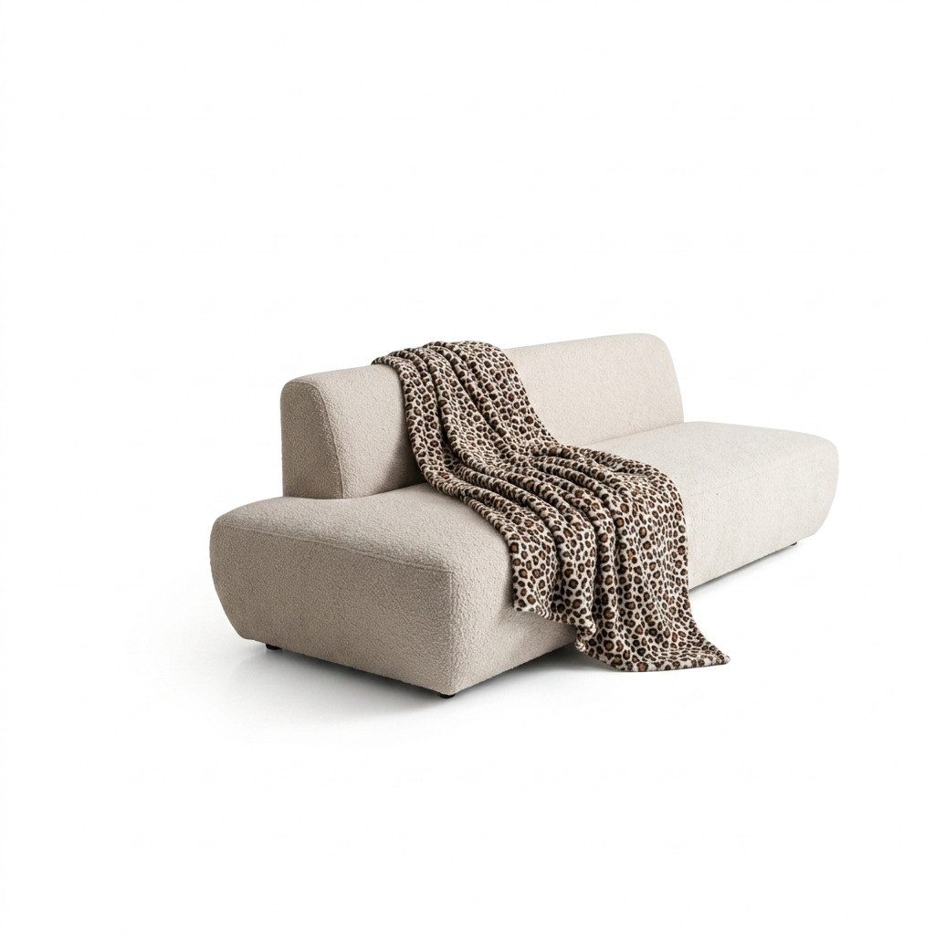 Wohndecke Kuscheldecke Leo Wohndecke Couch Decke Tagesdecke 140 x 180 cm, Home-trends24.de