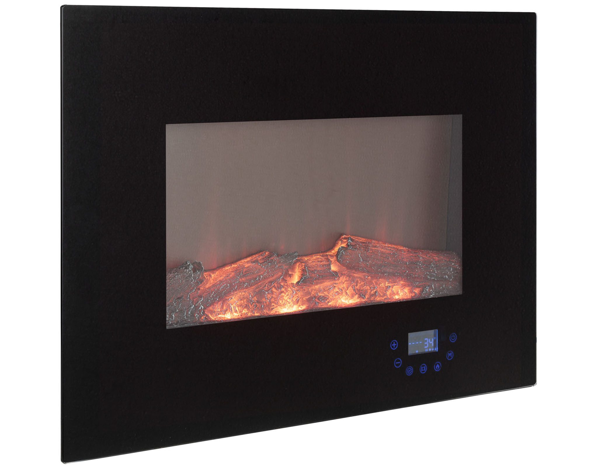 SilverCrest Elektrokamin SILVERCREST Elektrokamin Kamin 2000W SEWK 2000 A1 mit Hintergrundbeleu