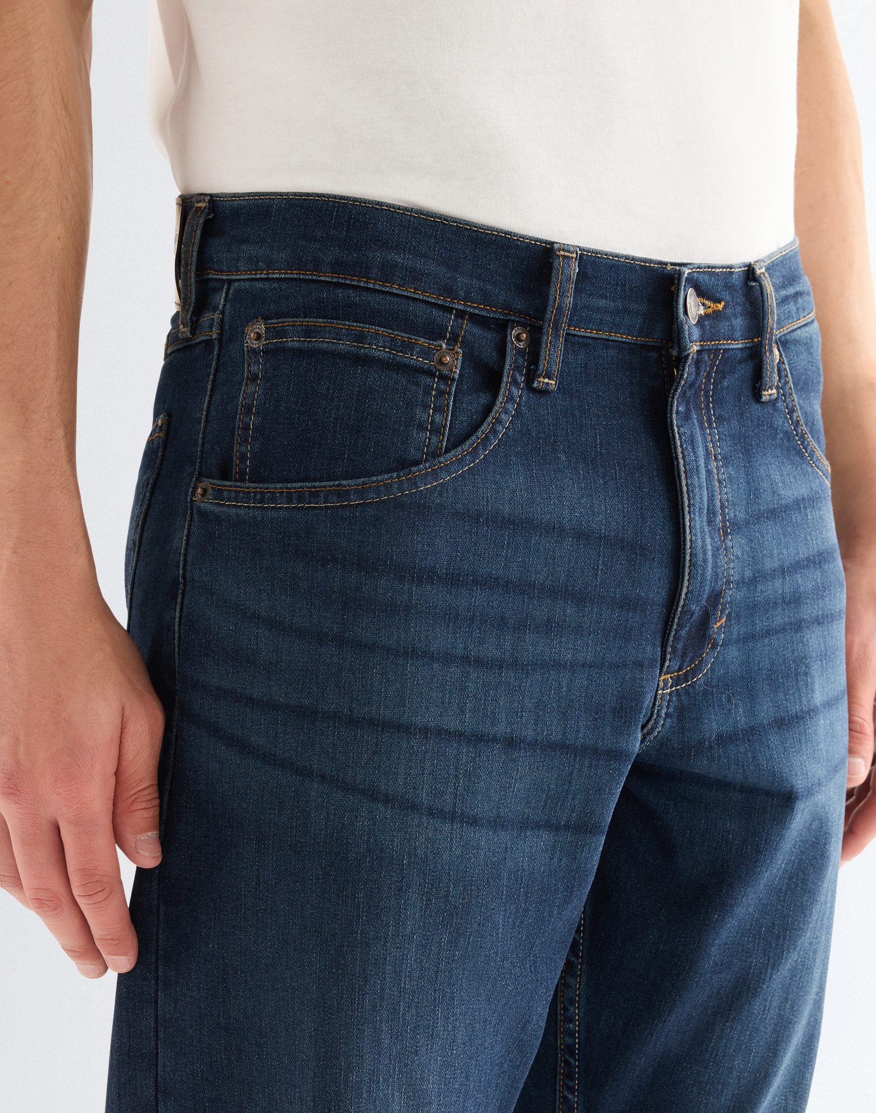 Wrangler Tapered-fit-Jeans Foundation Tapered fit – Bild 3 von 5