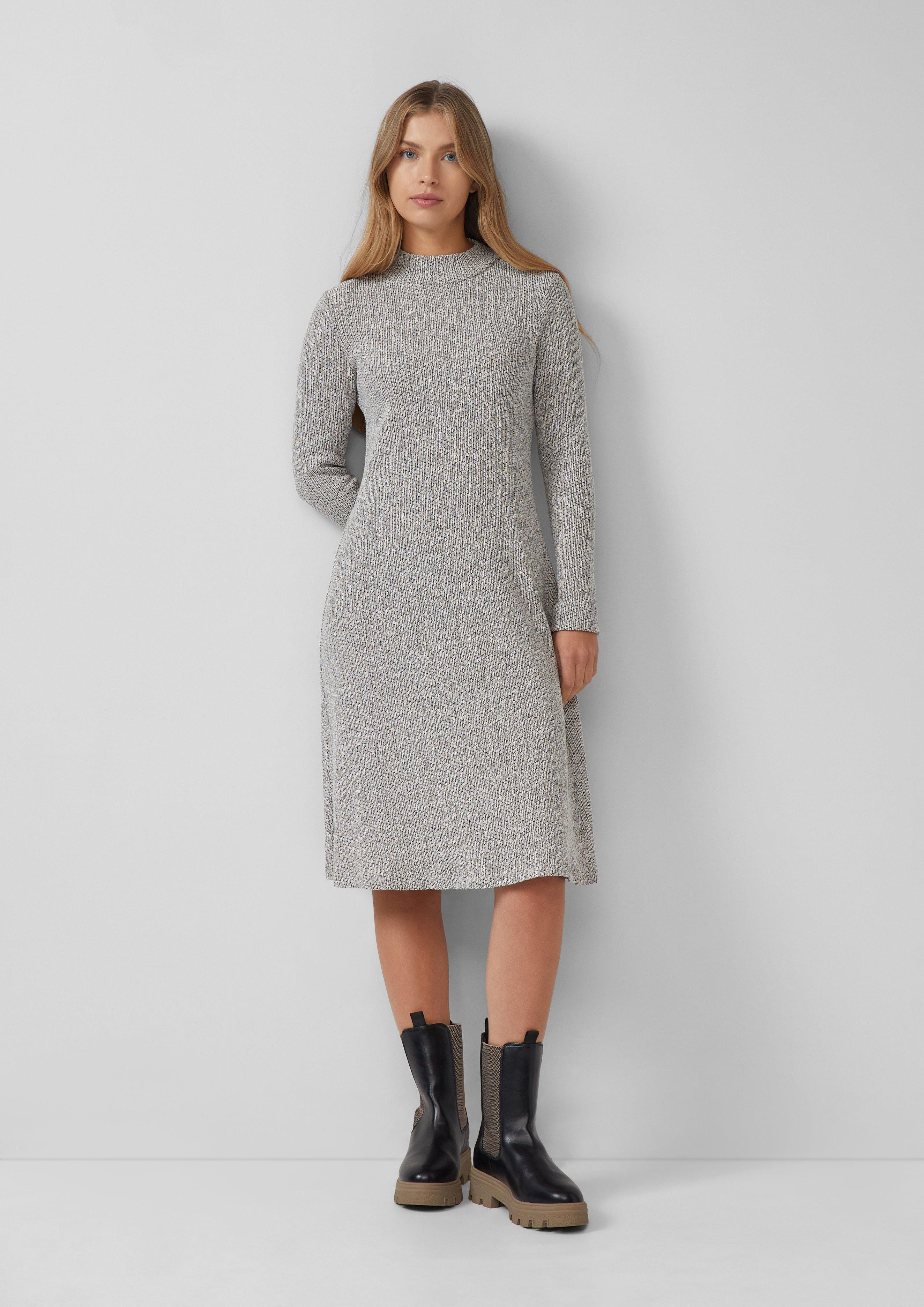 s.Oliver Minikleid Strukturiertes Jerseykleid im Slim günstig online kaufen