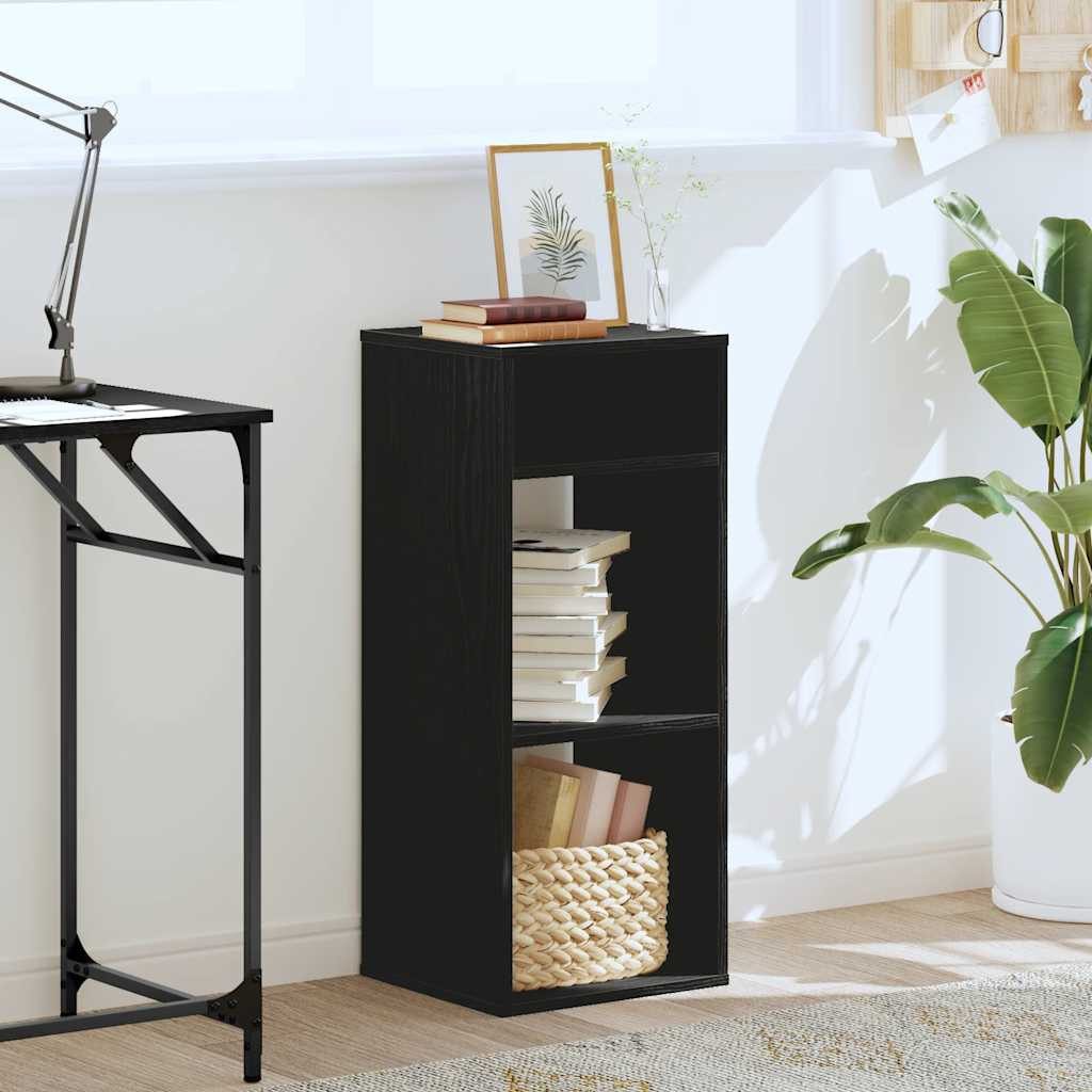 vidaXL Bücherregal Bücherregal Schwarz 34x31x80 cm günstig online kaufen