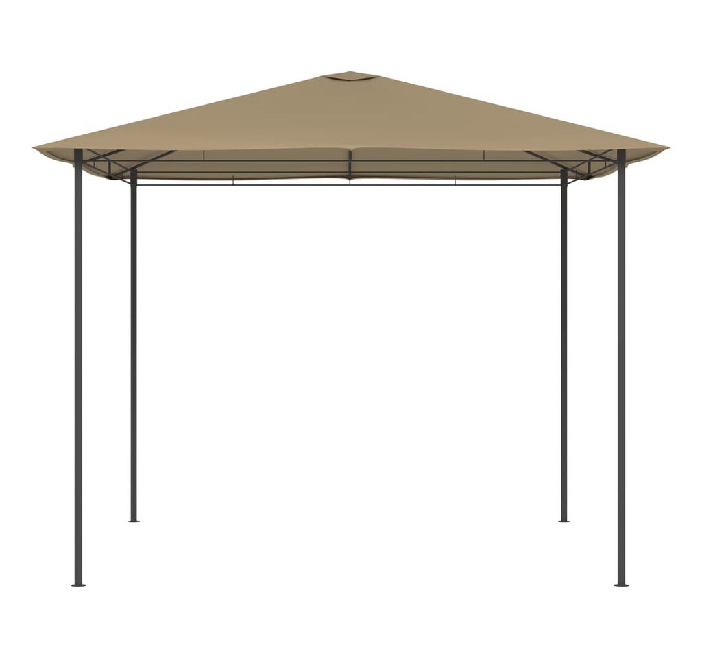 Thumbnail - vidaXL Partyzelt Pavillon 3x3x2,6 m Taupe 160 g/m²