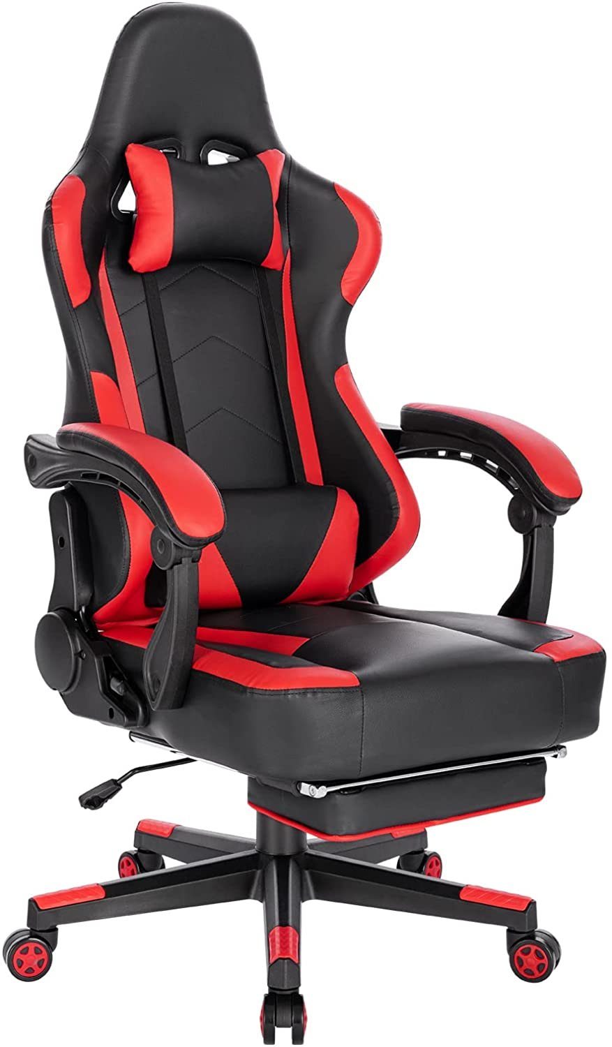 Fire Ergonomischer Büro- und Gaming-Stuhl mit Design für Hals- und  Lendenkissen