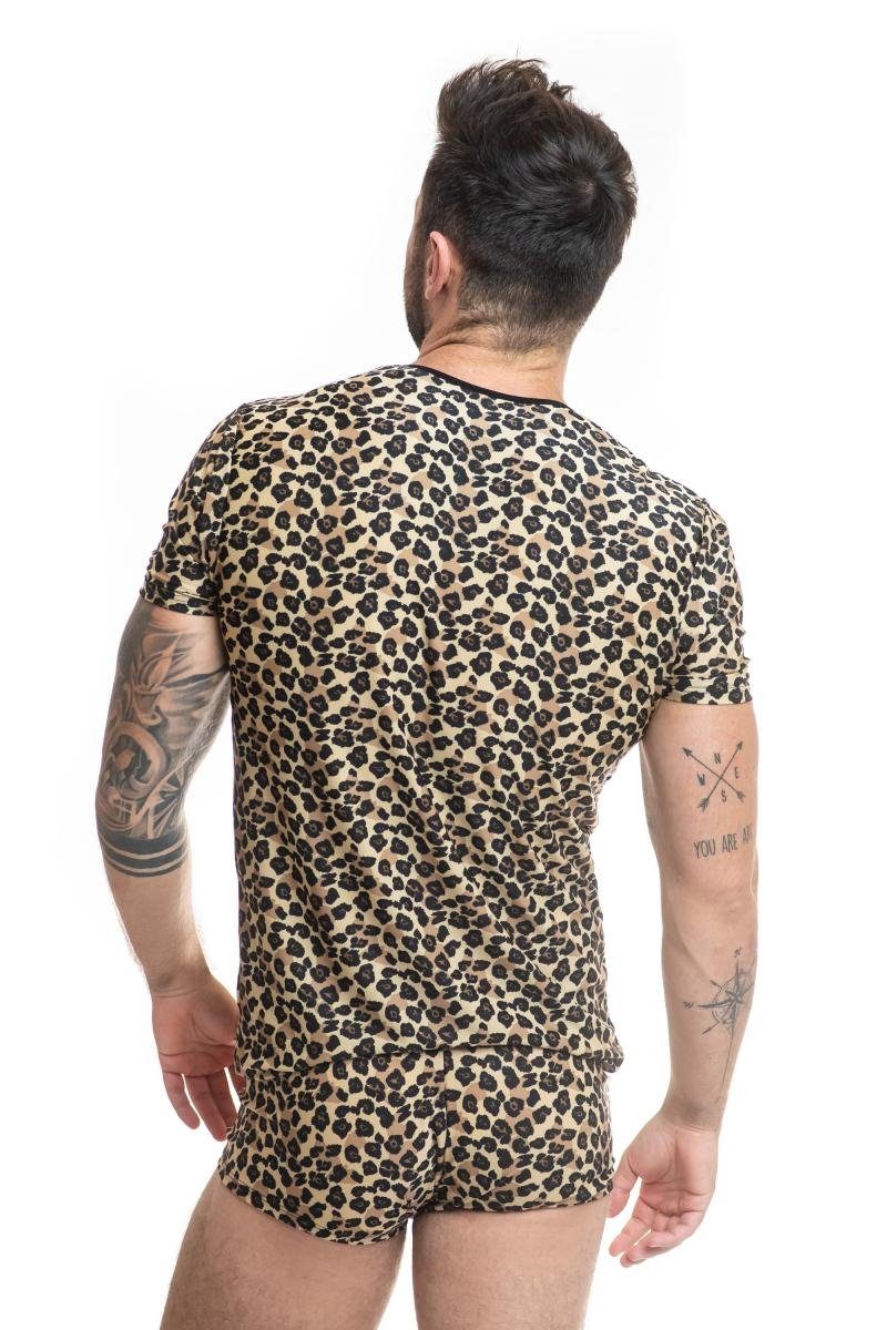 Anais for Men T-Shirt Herren-Shirt in leopard - 3XL günstig online kaufen