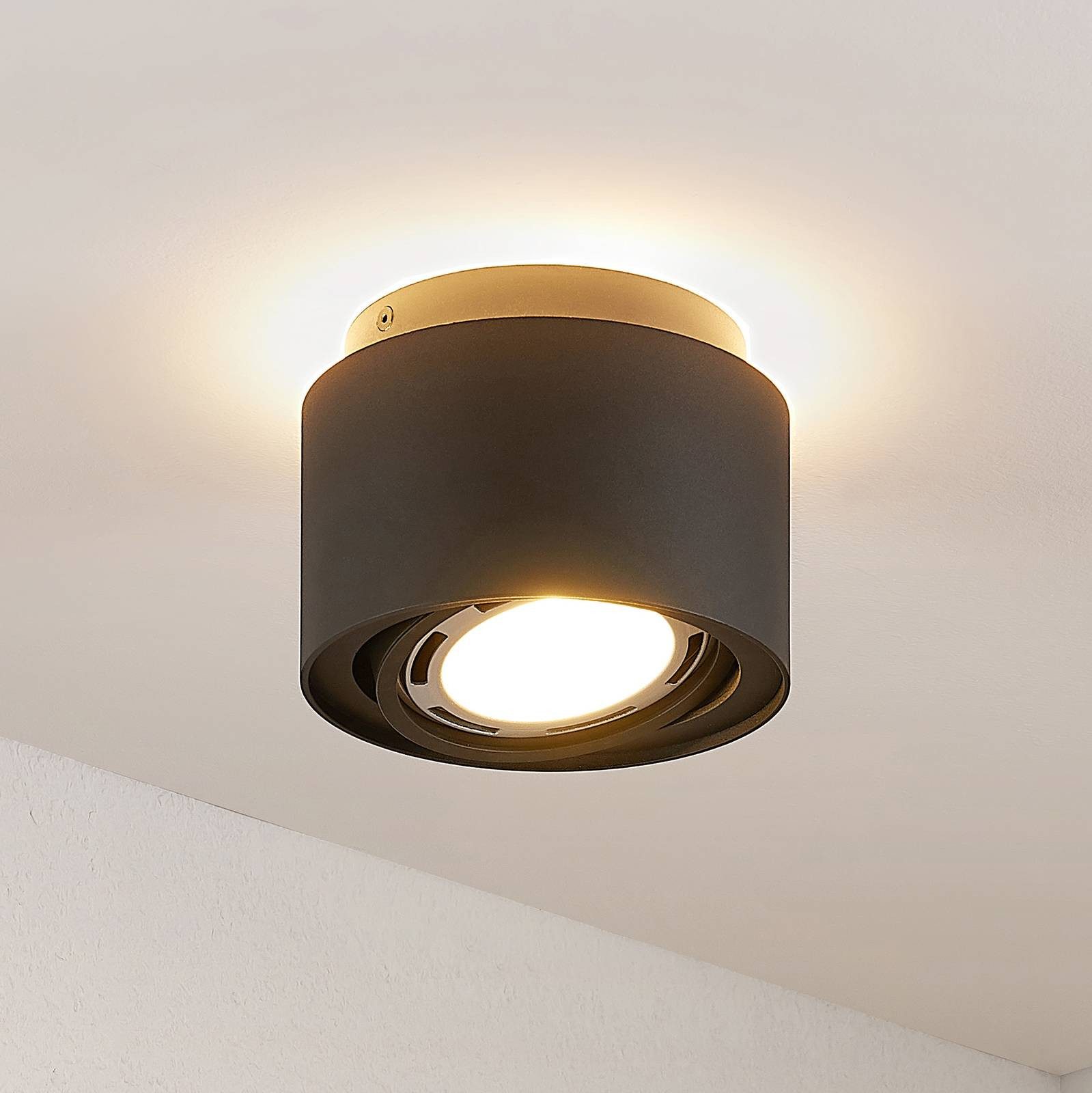 Arcchio Deckenstrahler Walisa, Nicht enthalten, 1 x 20 W LED GU10 ES111 Down + 1 x 5,5 W LED Up