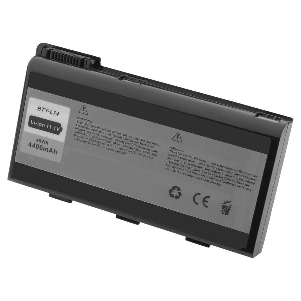Patona Akku für MSI A5000 A6000 A6200 CR600 CR610 CR620 CX700 Laptop-Akku  Ersatzakku 4400 mAh (11,1 V, 1 St), 100% kompatibel mit den Original Akkus  durch maßgefertigte Passform