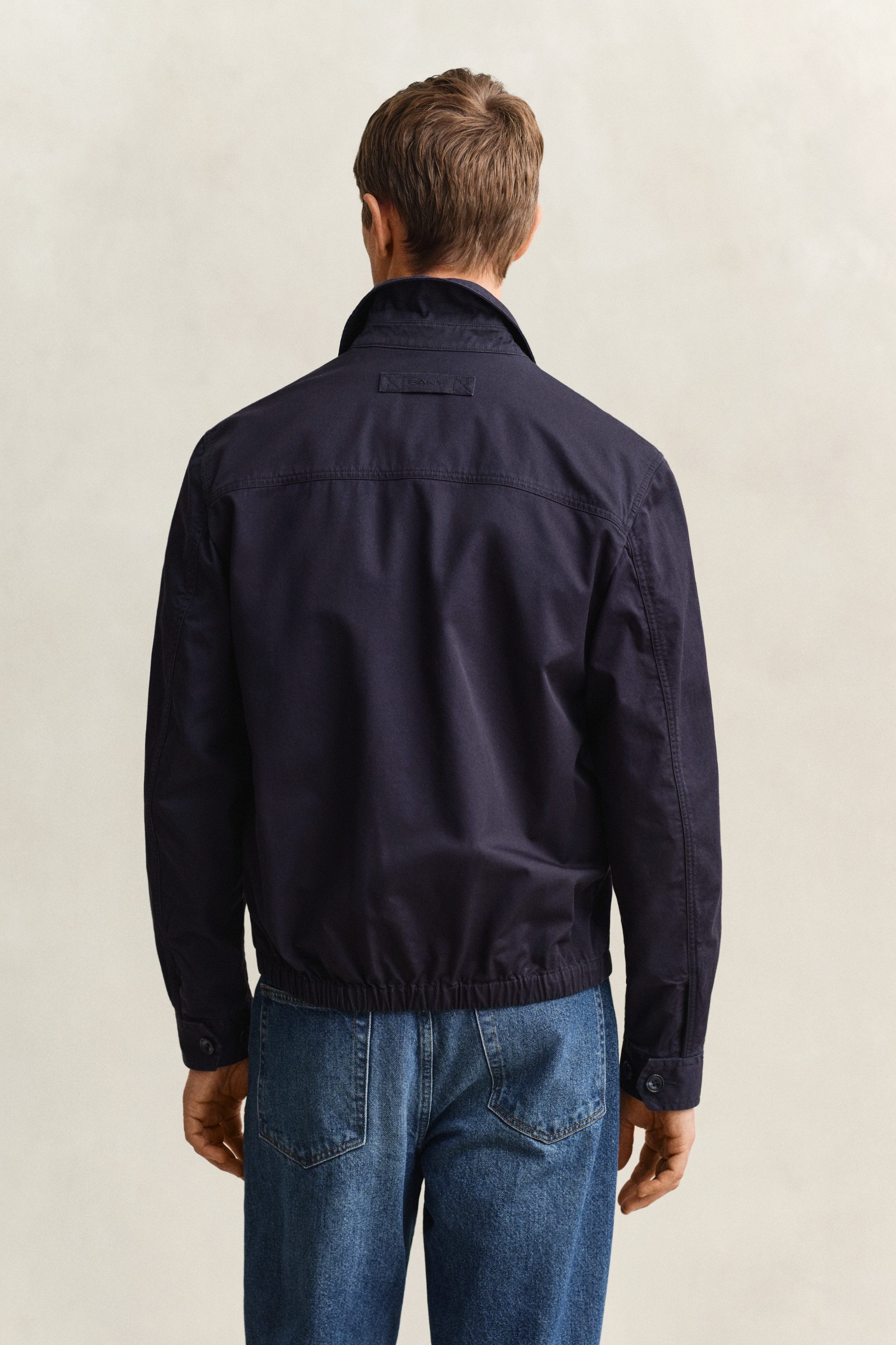 Gant Blouson COTTON WINDCHEATER Regular fit mit Umlegekragen günstig online kaufen