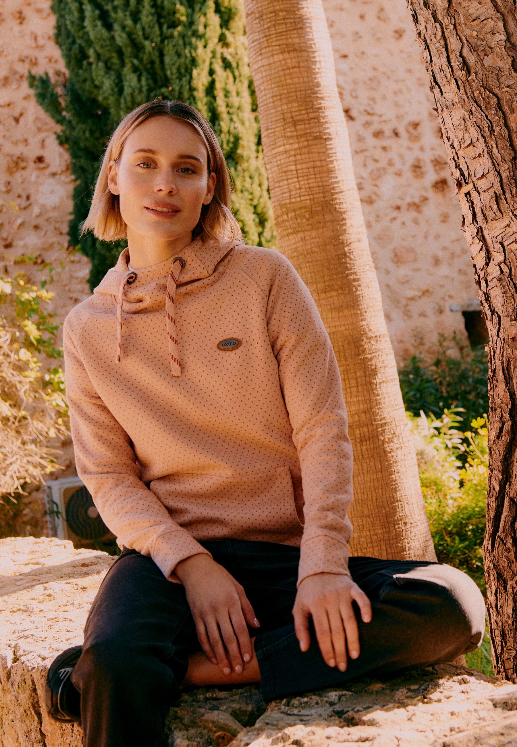 OXMO Hoodie OXAmina Moderner Kapuzenpullover der Marke OXMO