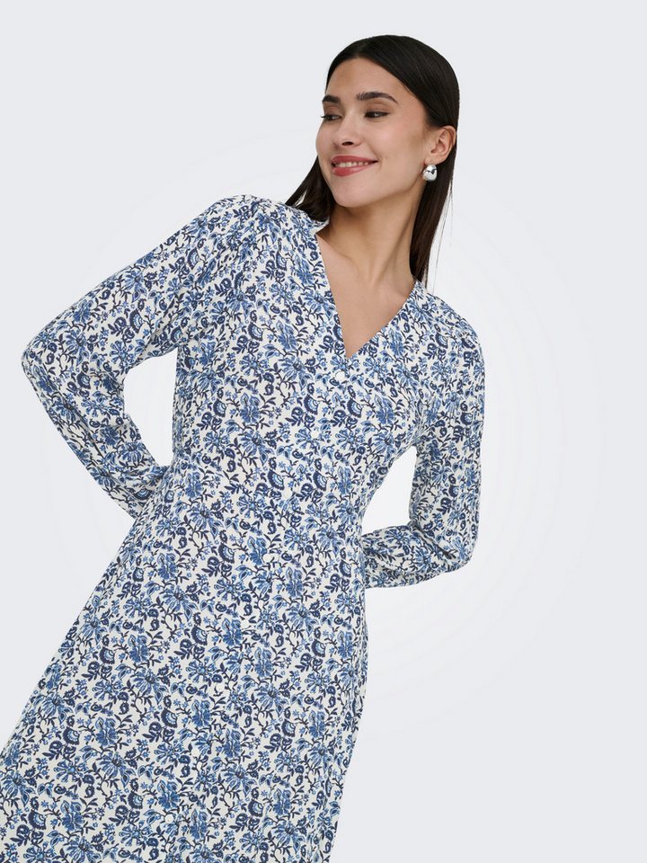 ONLY Druckkleid ONLEVIDA L/S SHORT DRESS WVN NOOS