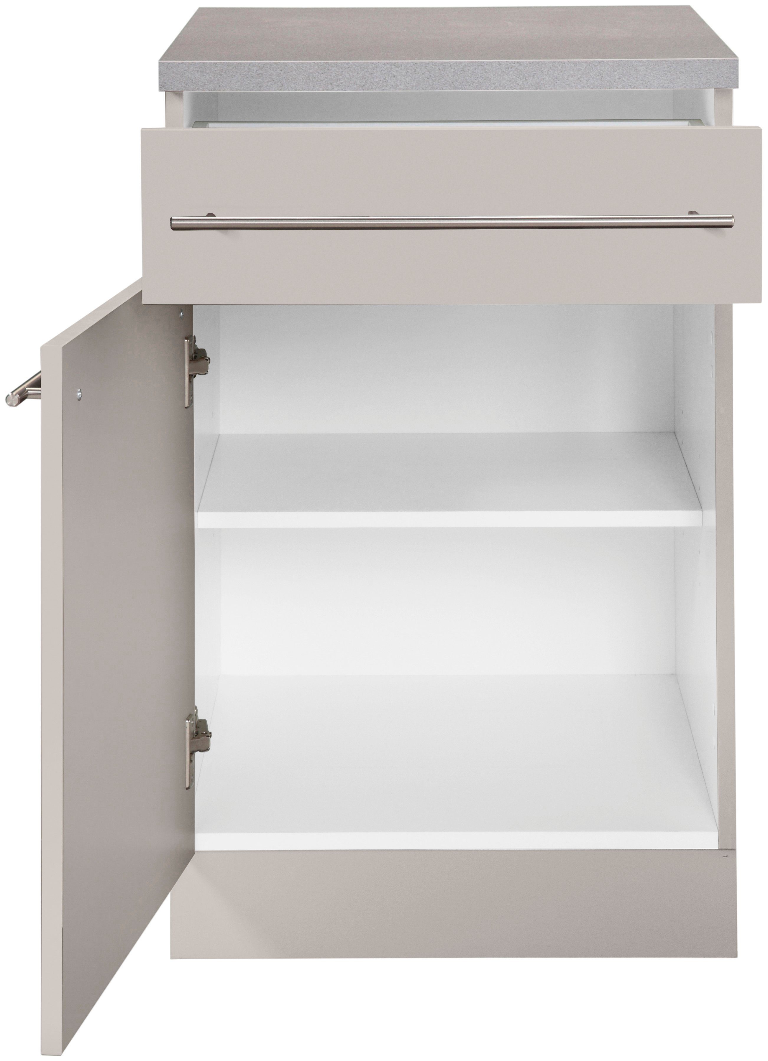 wiho Küchen Unterschrank Chicago 40 cm breit, 1 Schubkasten und 1 Tür