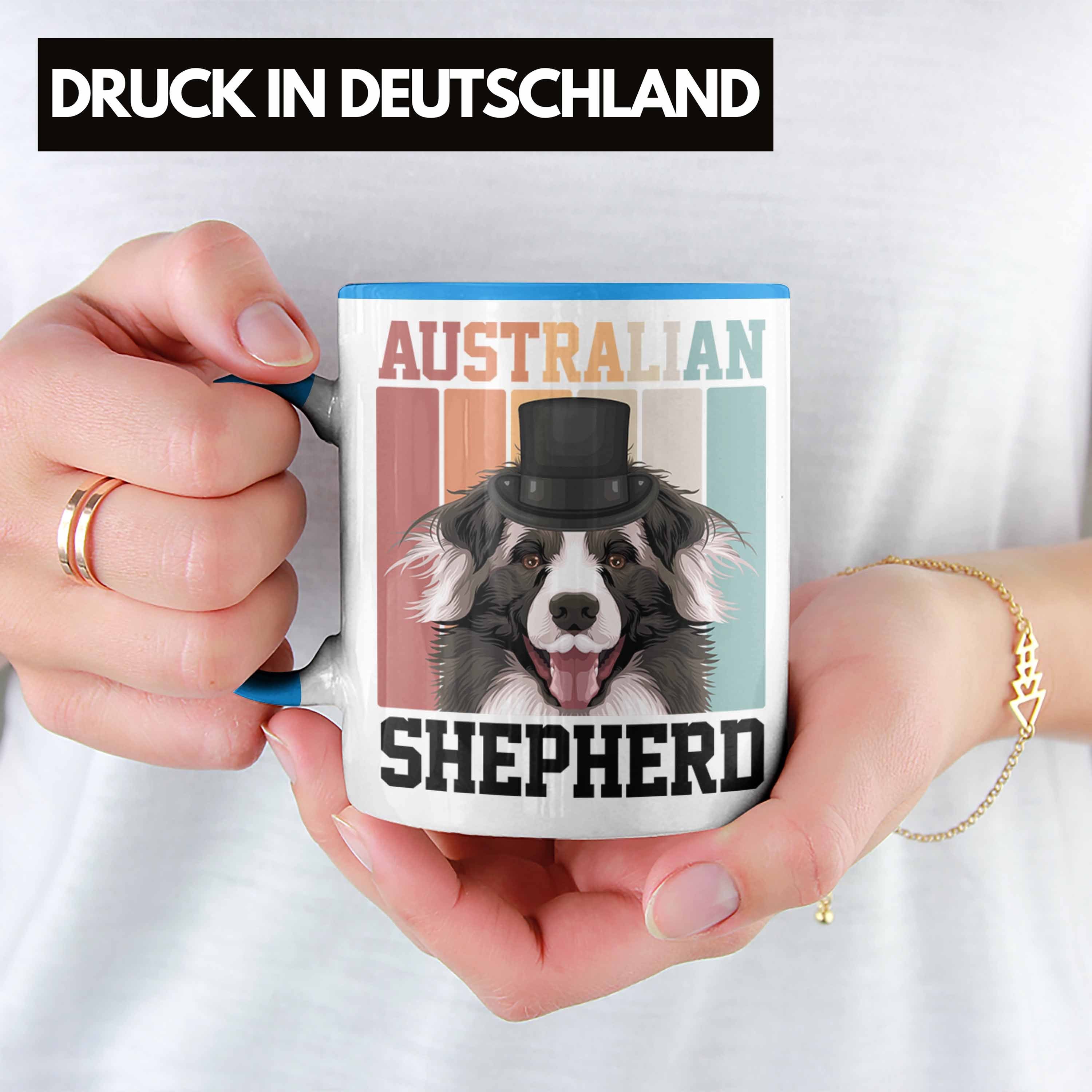 Spruch Tasse Australian Trendation Geschenkid Blau Shepherd Lustiger Geschenk Besitzer Tasse