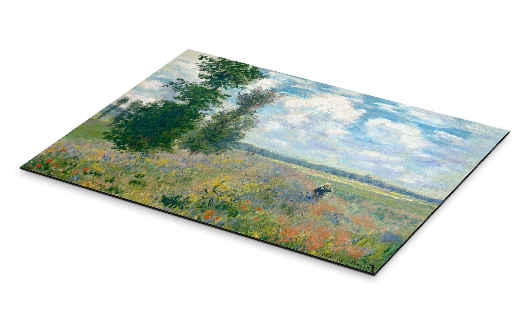 Posterlounge Wandbild Mohnfelder in der Nähe günstig online kaufen