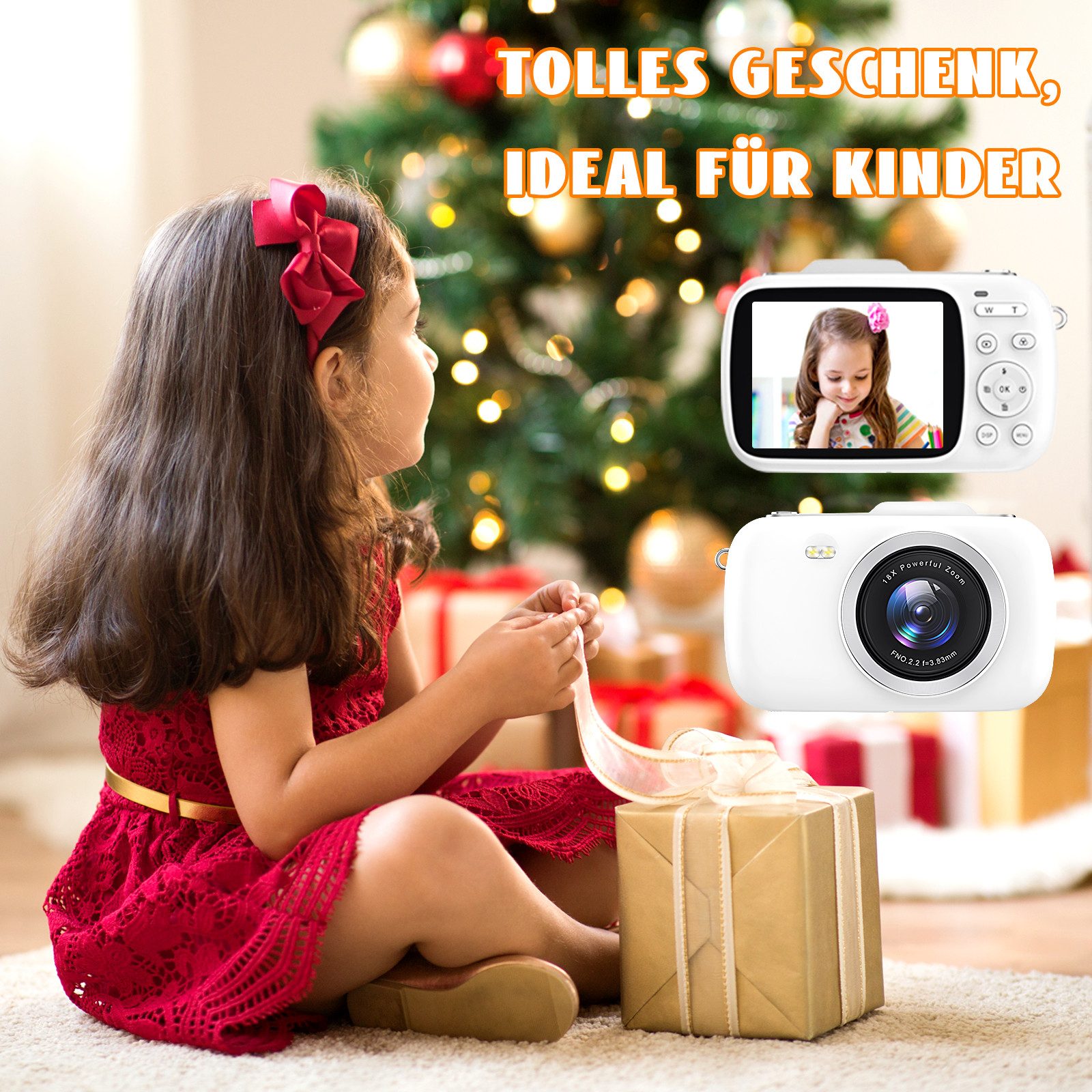 Fine Life Pro Digitalkamera G7 - A - Hochwertige Kamera mit 64MP Kompaktkamera (und 4K-Ultra-HD-Aufzeichnung für atemberaubende Fotos und Videos)