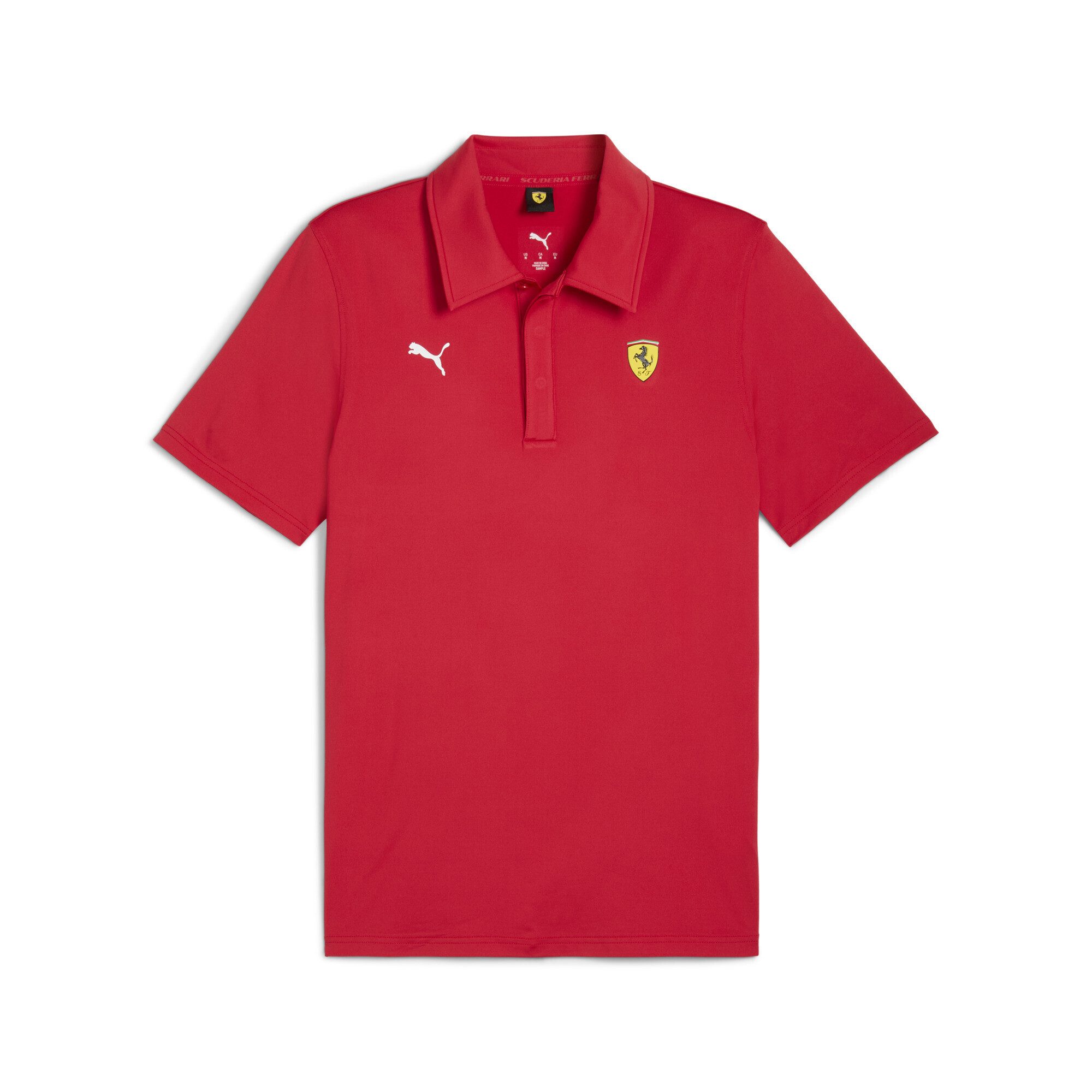 PUMA Poloshirt Scuderia Ferrari Sportswear CLOUDSPUN Poloshirt Herren