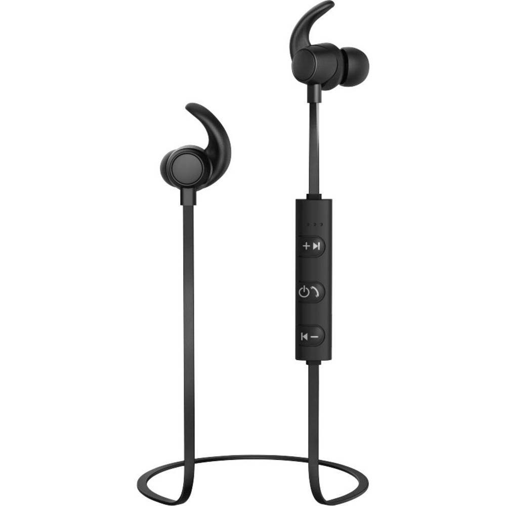 Bluetooth In-Ear-Kopfhörer Ear Ohrhörer, Thomson Kopfhörer Telefonfunktion In mit integrierte und WEAR7208BK Headset-Funktion Smartphones (Sprachsteuerung), für mit Mikrofon Rufannahme