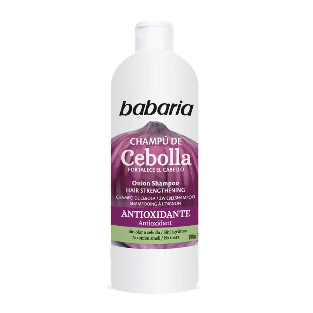 babaria Haarshampoo Antioxidans-Shampoo mit Zwiebeln, Reiseformat, 100 ml
