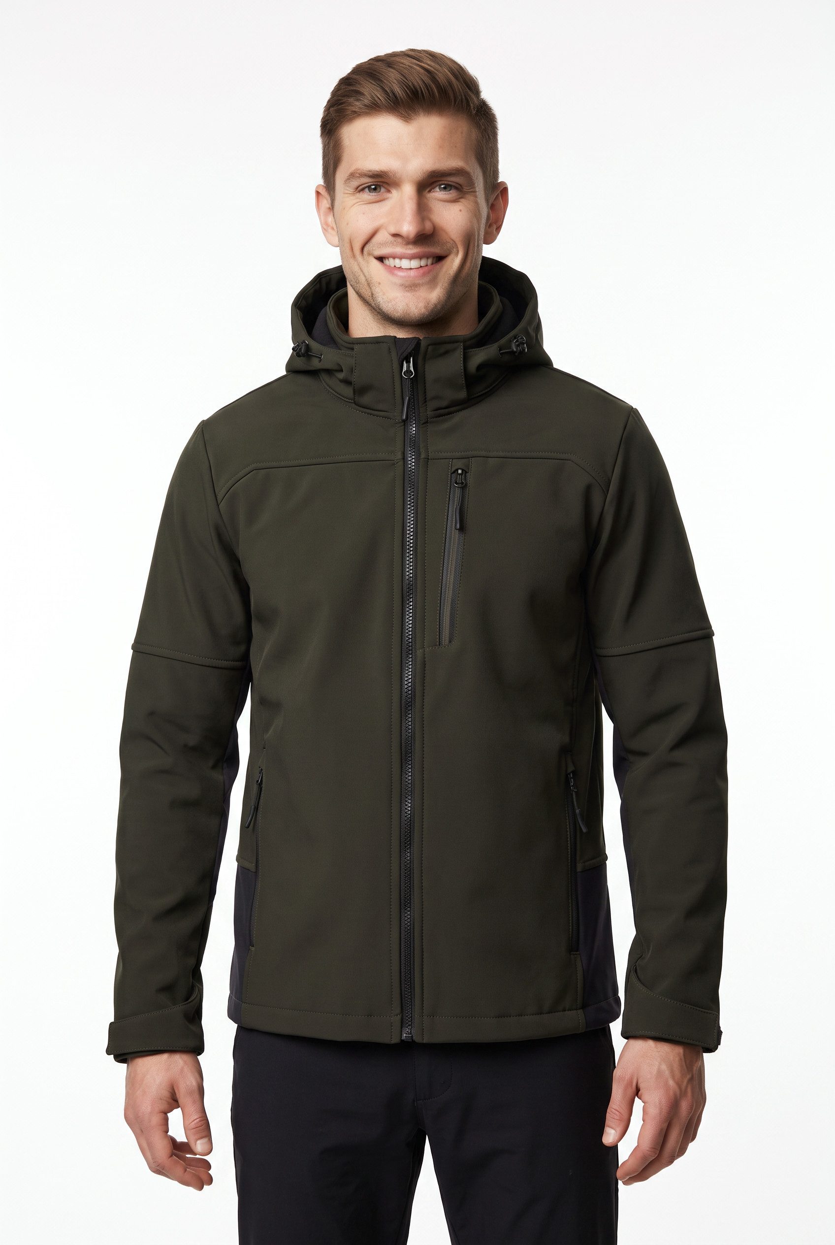 Killtec Softshelljacke KOS 369 MN SFTSHLL JCKT winddicht, wasserabweisend, mit 10.000 mm Wassersäule, atmungsaktiv