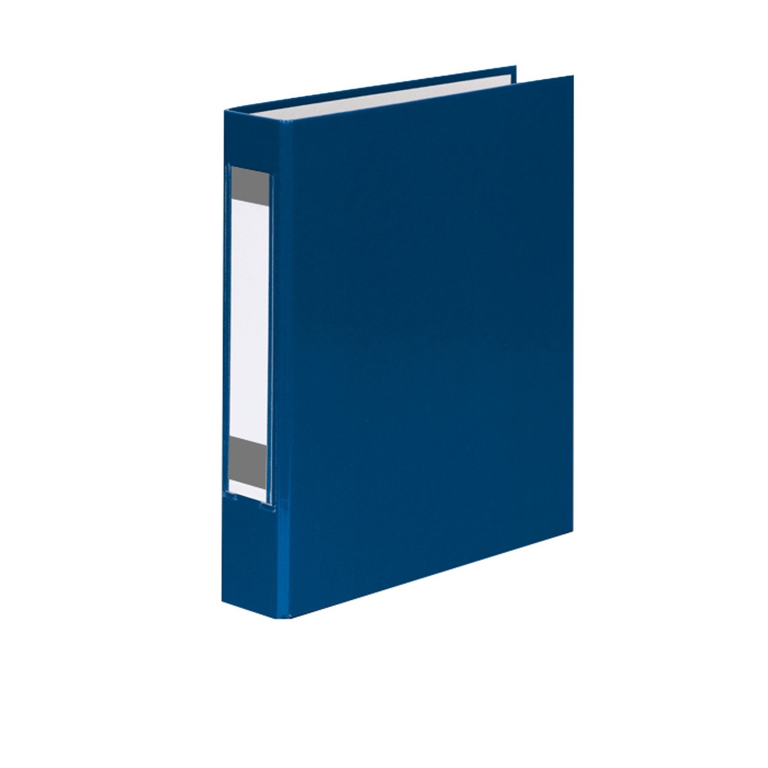 Ringbuchmappe Ringbuch mit Rückenschild / DIN A5 / 2-Ringmechanik / Farbe: blau