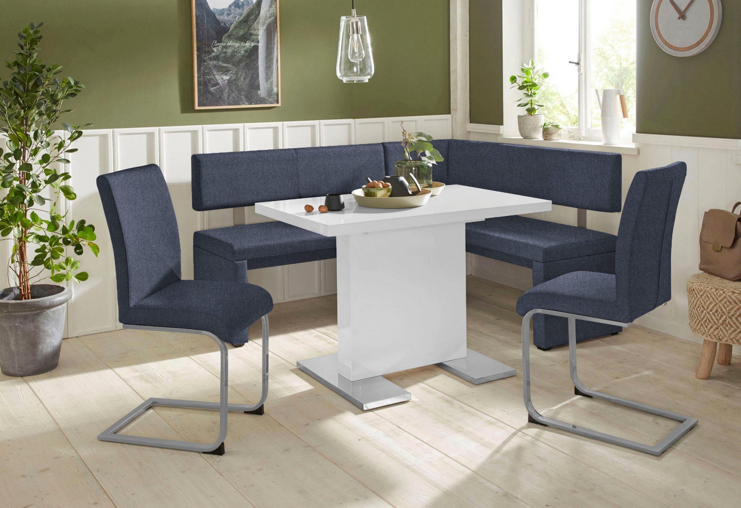 Home affaire Eckbank "Charissa" in 3 Größen, verschiedene Qualitäten günstig online kaufen