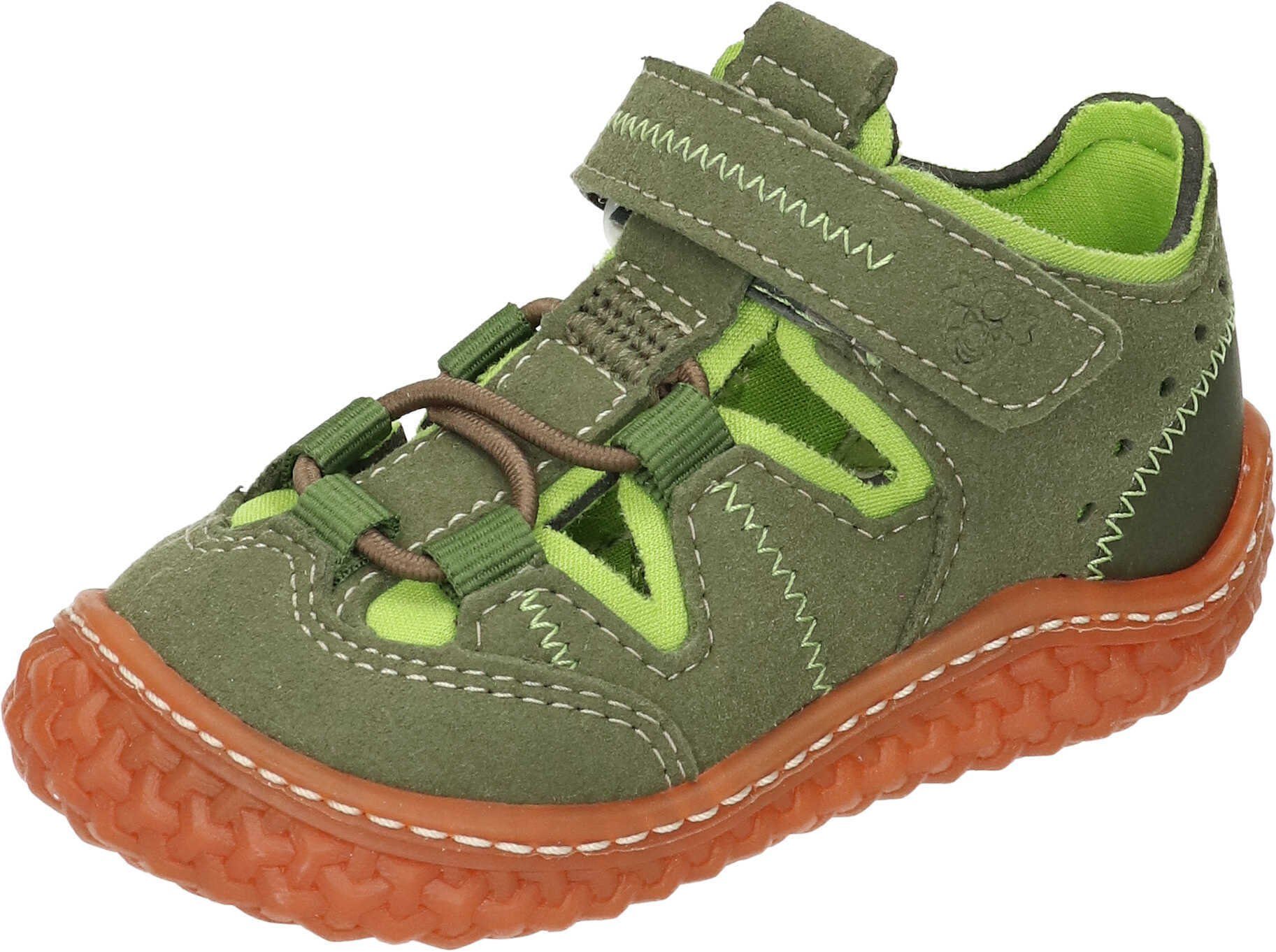 Ricosta Pepino Klettschuhe Klettschuh aus Textil grün | Klettschuhe