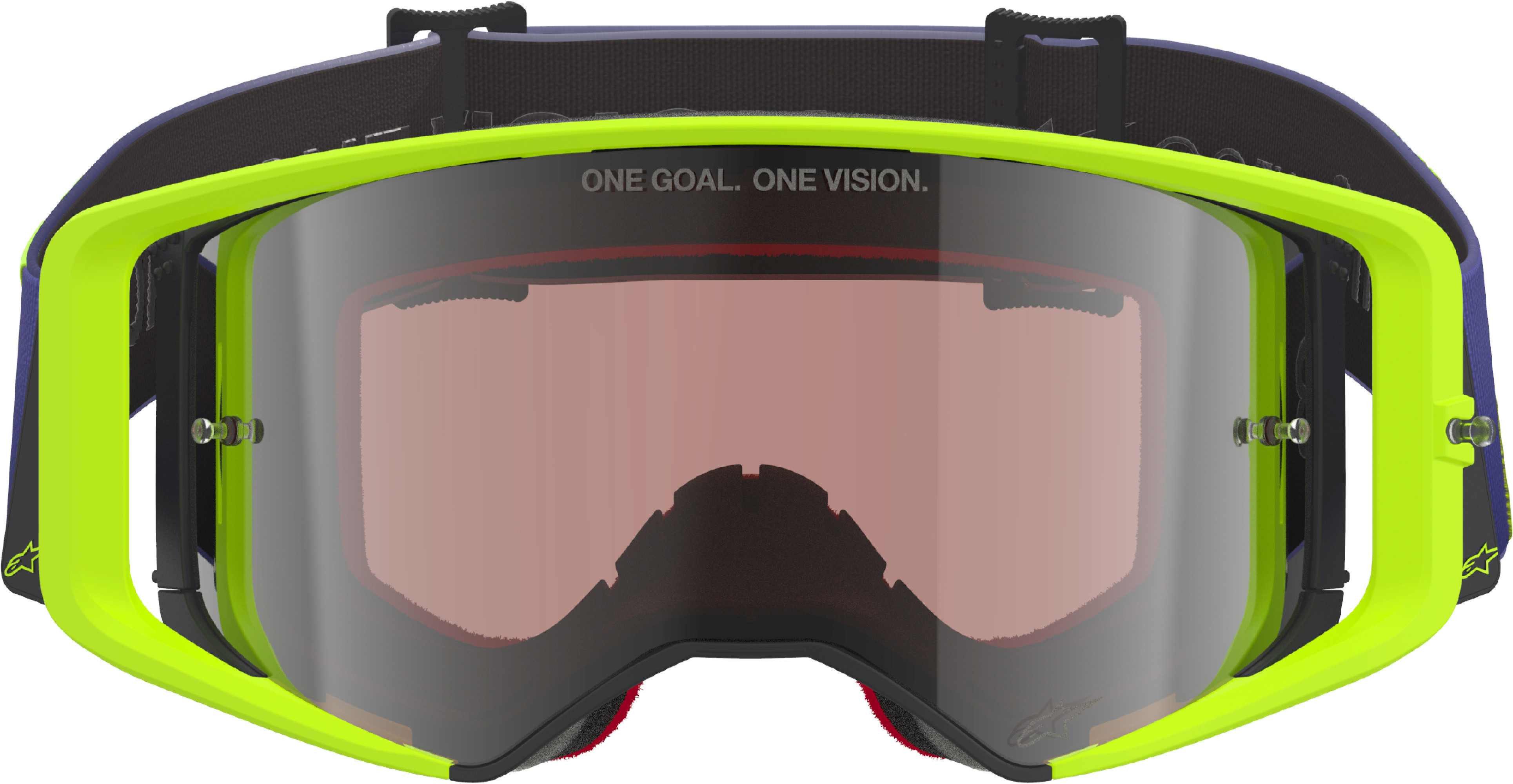 Alpinestars Motorradbrille Supertech Vision Corp Motocross Brillen, Mit Band