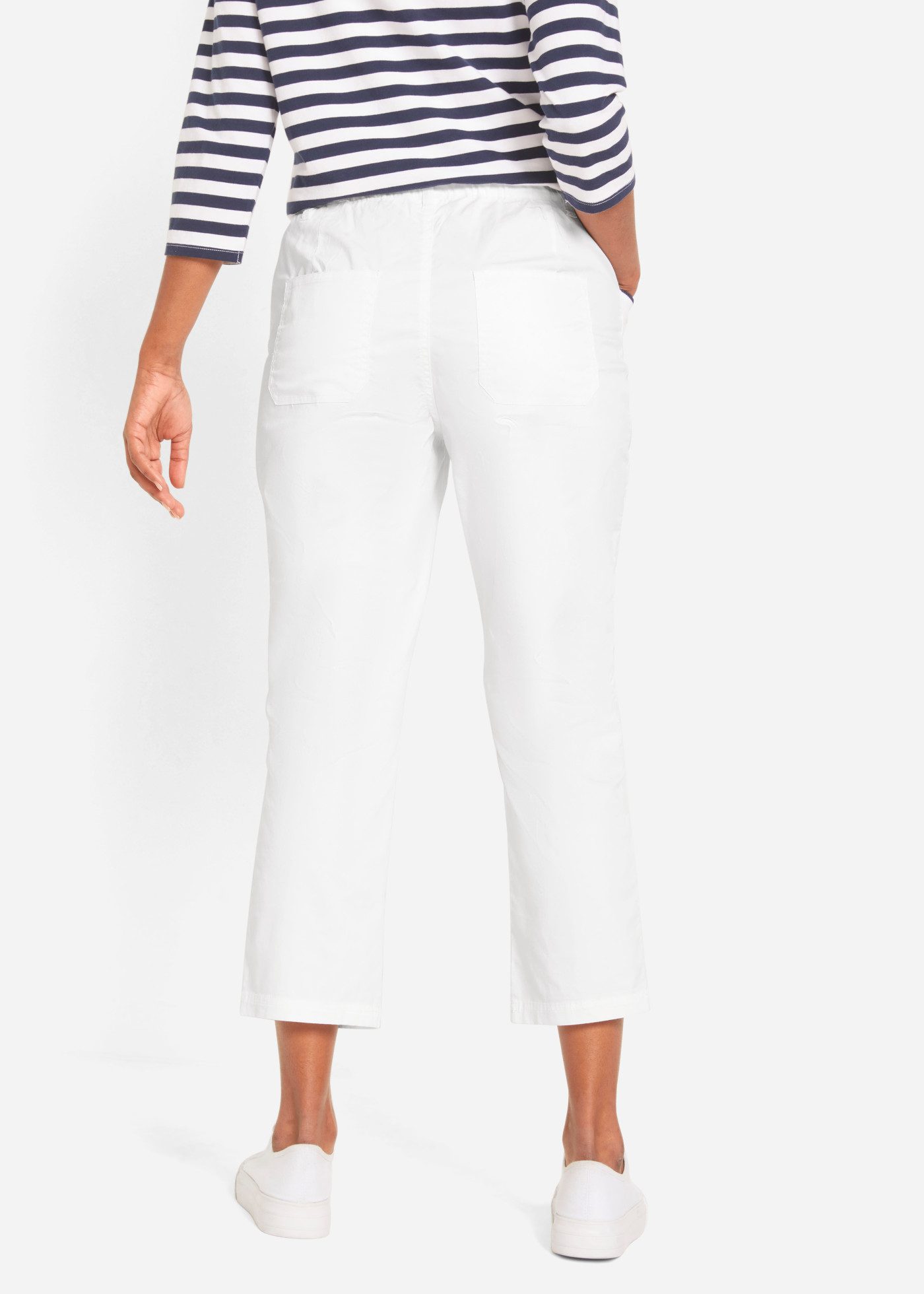 bonprix 7/8-Hose mit Bequembund, Loose Fit, 7/8-Länge