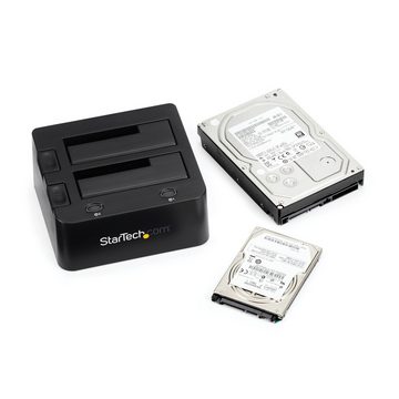 Startech.com Festplatten-Gehäuse STARTECH.COM USB 3.0 Universal Festplatten Dockingstation - SATA III u