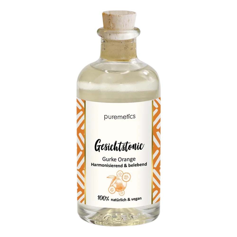 puremetics Gesichtswasser Gesichtstonic - Gurke Orange 90ml