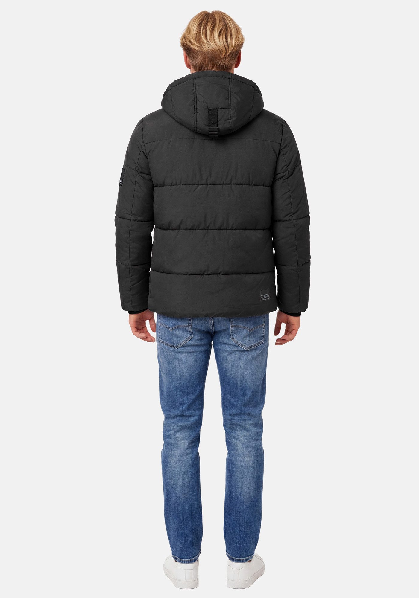 Alessandro Salvarini Winterjacke ASKelvin innen komplett mit warmem Teddyfell