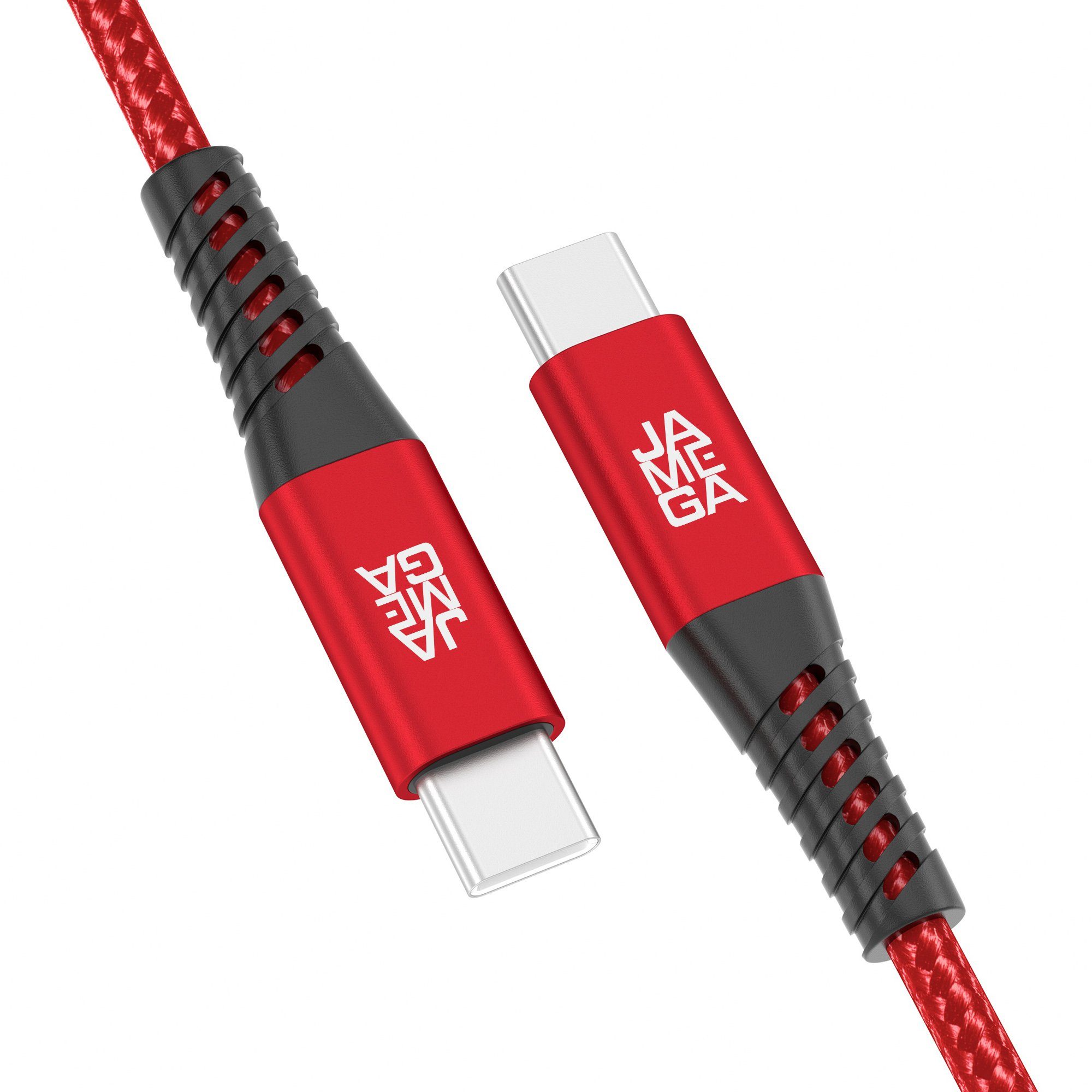 JAMEGA USB-C Kabel 480Mbps 60W Ladekabel Datenkabel für Apple, Samsung, uvm. USB-Kabel, USB Typ C, (300 cm)