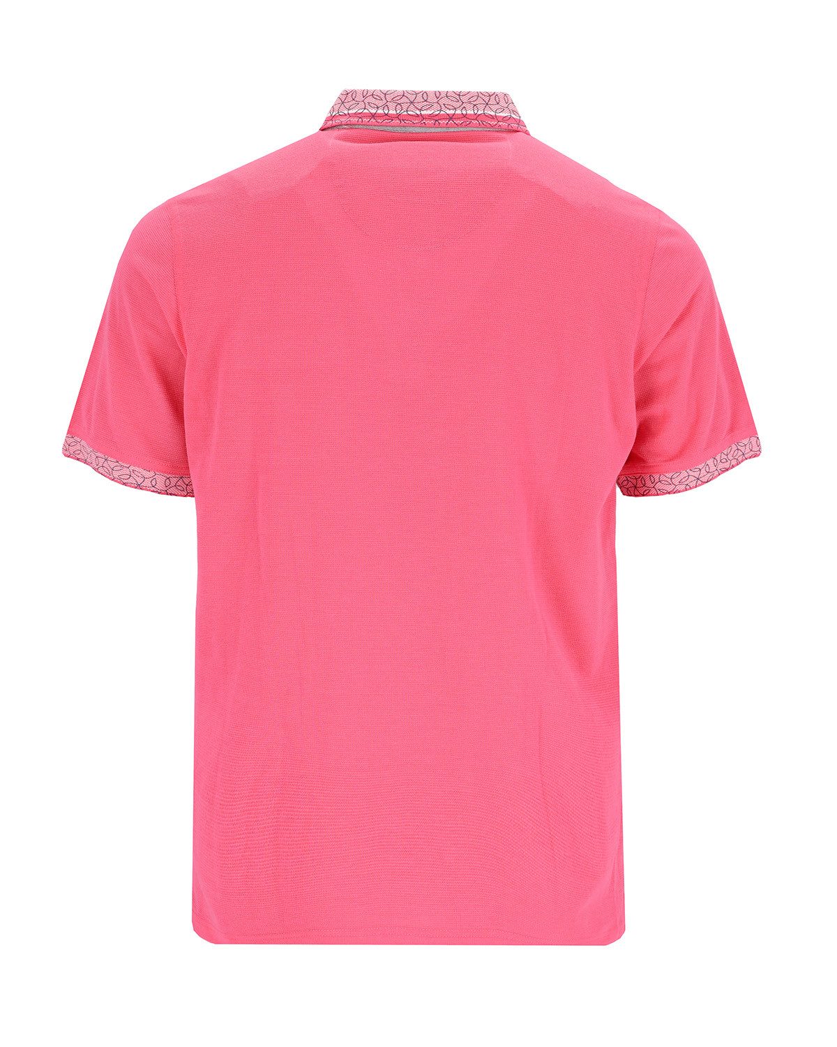 Hajo Poloshirt strukturiertes Poloshirt