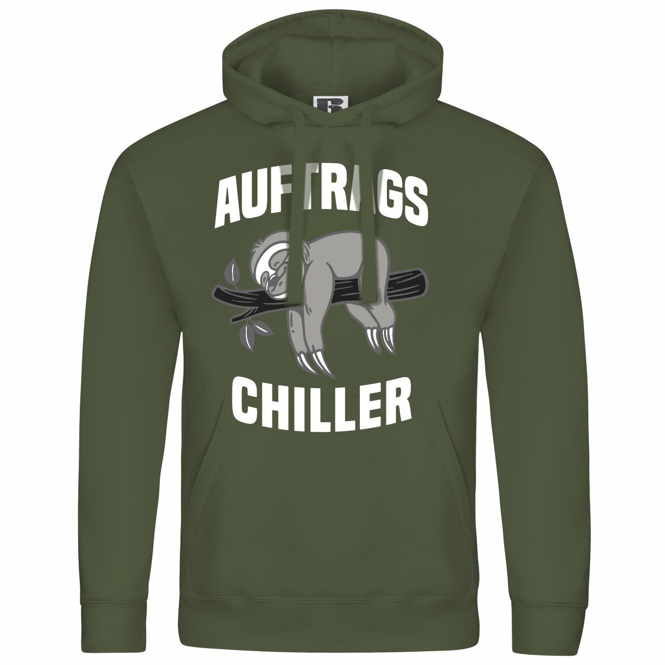 deinshirt Kapuzenpullover Herren Kapuzenpullover Auftrags Chiller Faultier günstig online kaufen