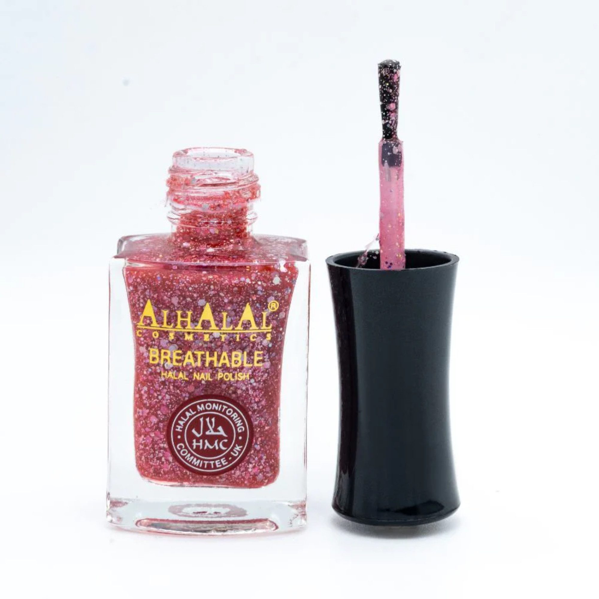 Alhalal Cosmetics Ltd. Nagellack Atmungsaktiver Halal Nagellack – alkoholfrei & wasserdurchlässig, Halal HMC-Zertifiziert,Vegan & alkoholfrei