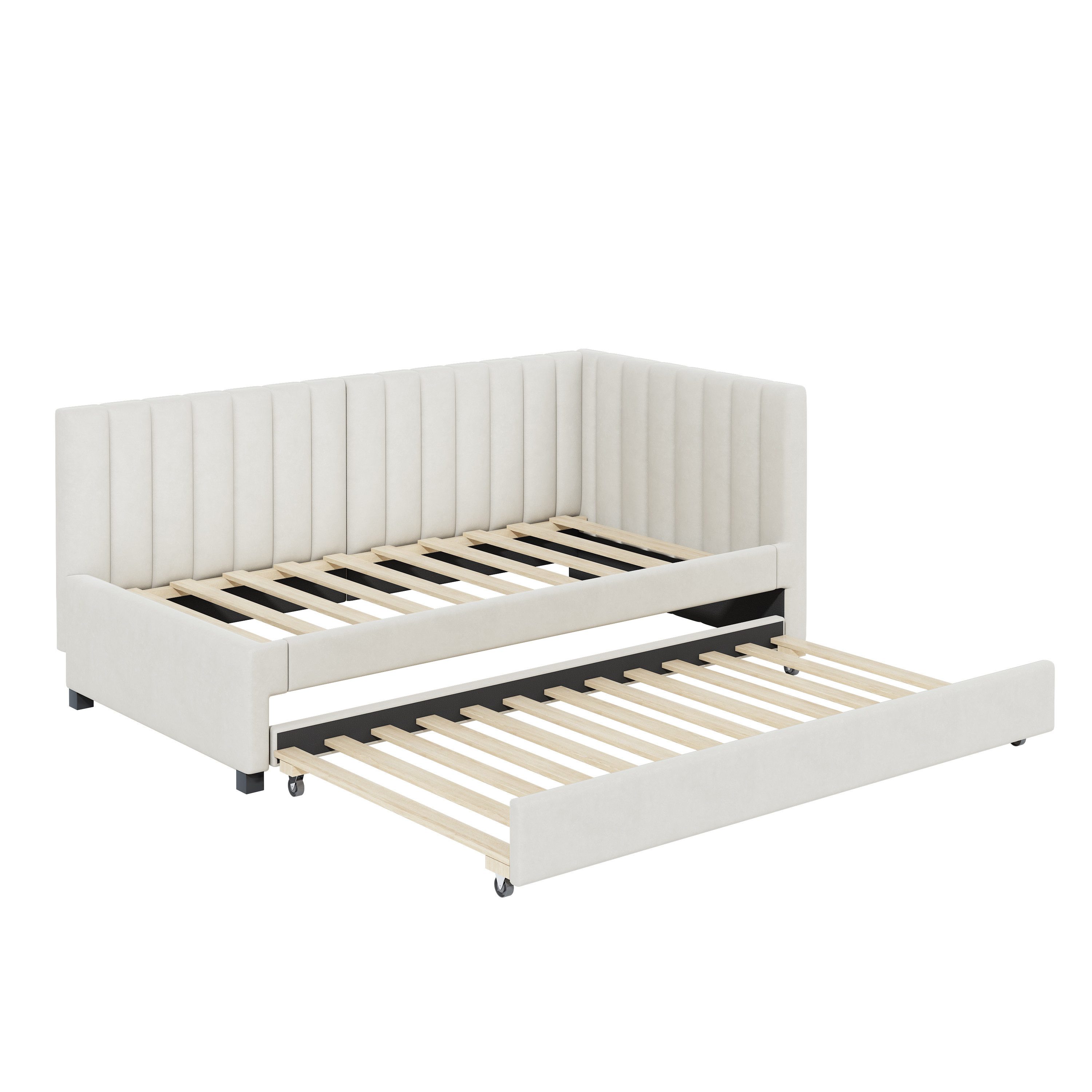 MODFU Schlafsofa Polsterbett Daybett Tagesbett Gästebett günstig online kaufen