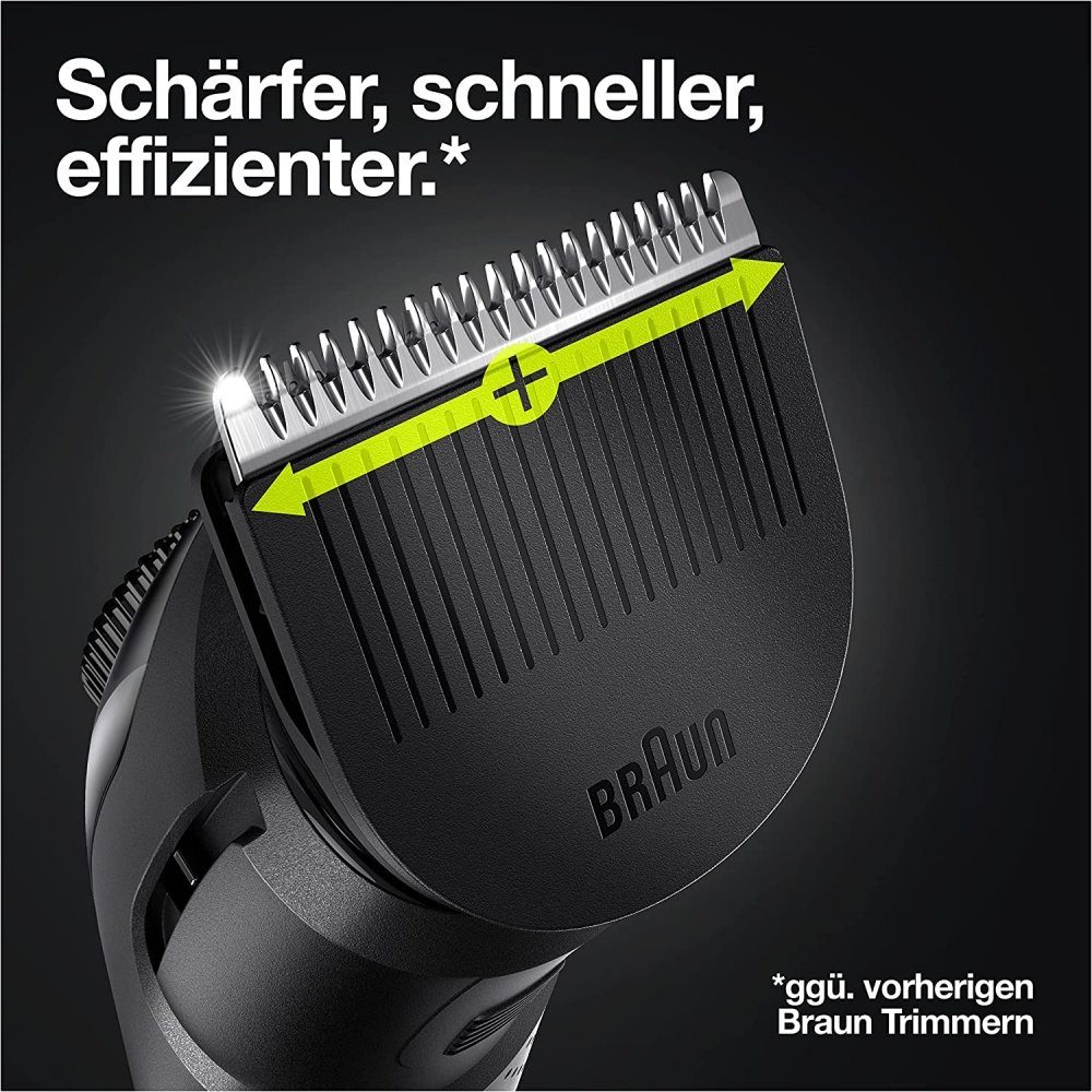 Gesichtshaarrasierer Bartschneider - Braun 5 BT5342 - BeardTrimmer schwarz/grau