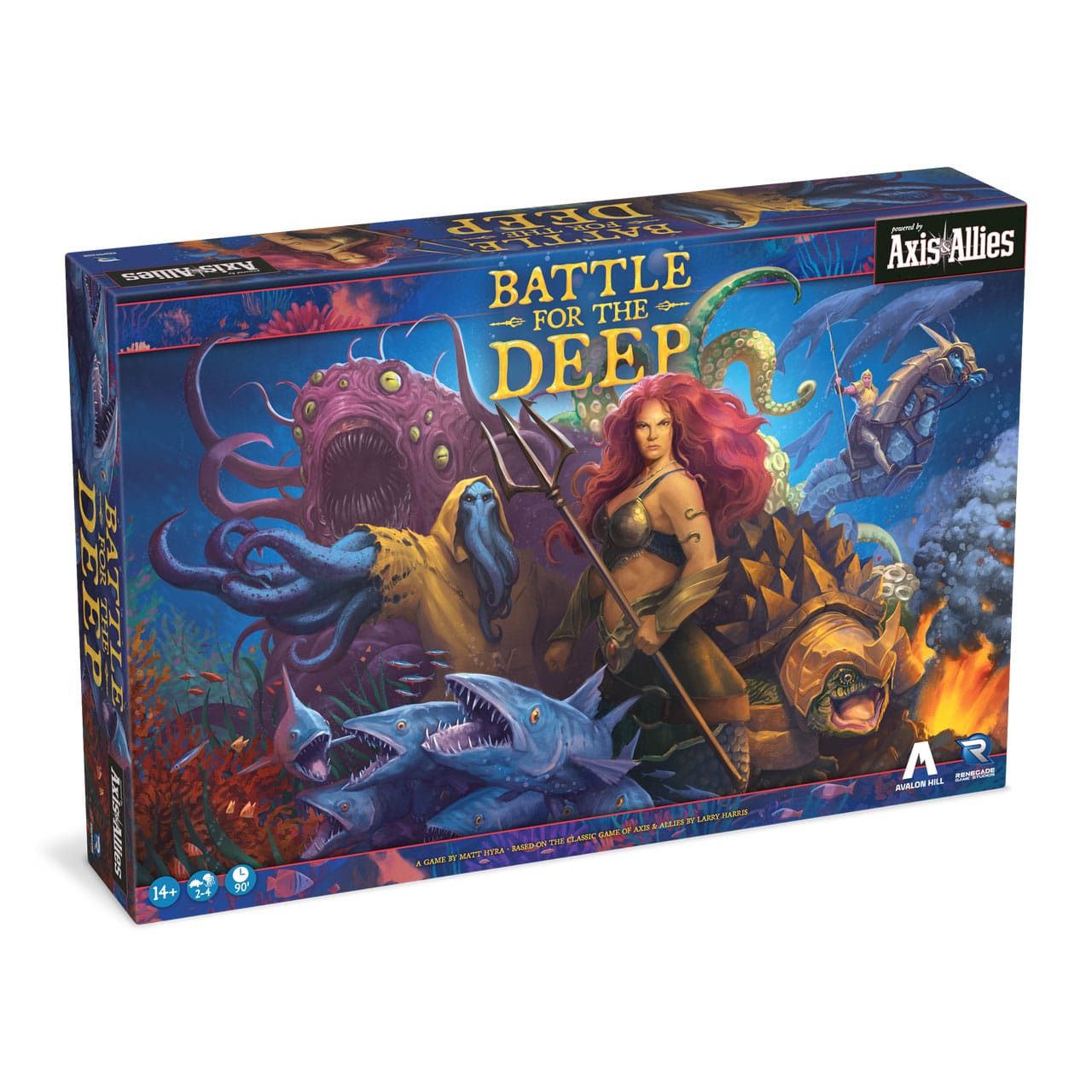 Renegade Spiel Axis & Allies Brettspiel Battle for the Deep *Englische Version*