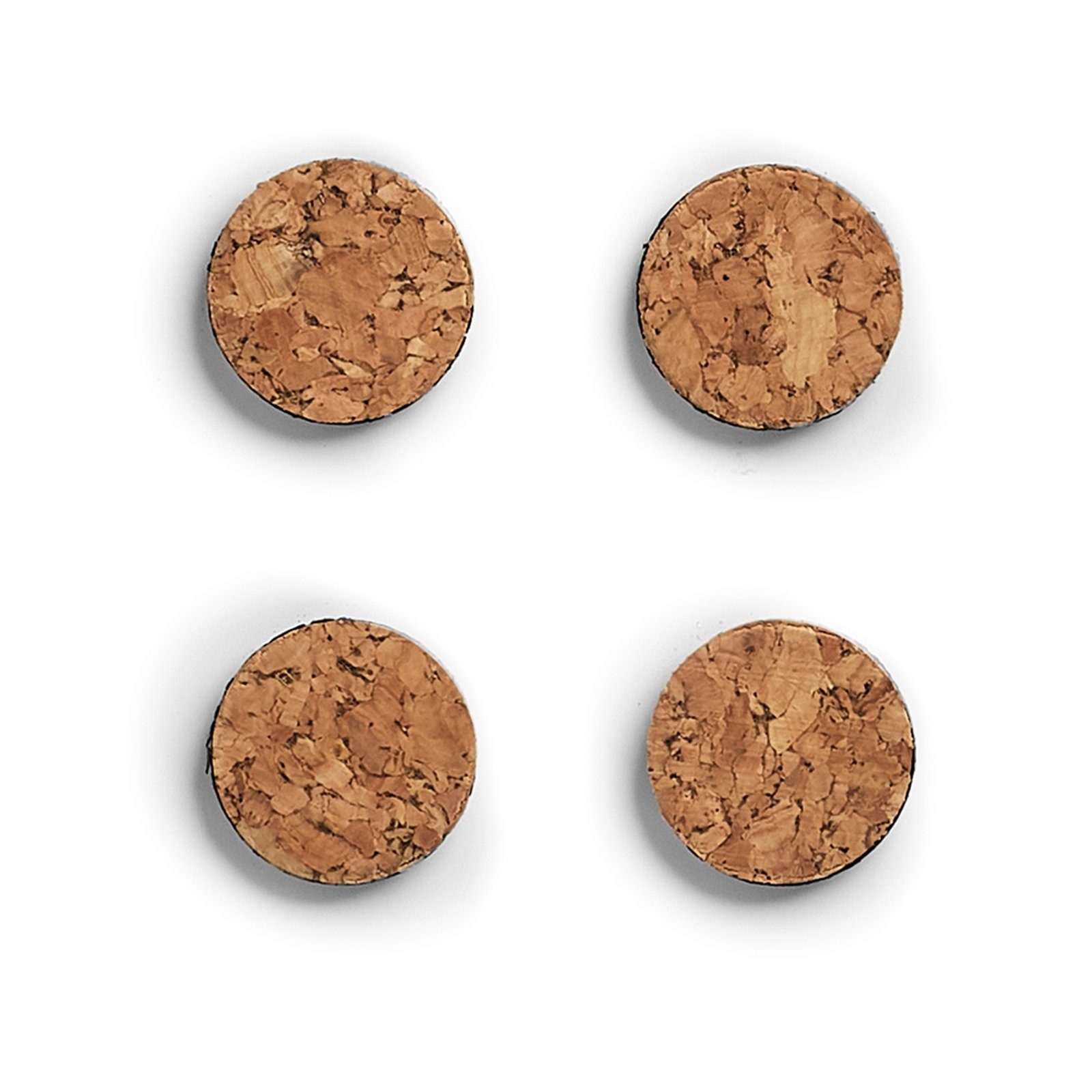 Zeller Present Magnet Magnet-Set aus Kork 4-teilig (Set, 4-St., 4 Magnetem), Zeller Present Magnet-Set aus Kork 4-teilig