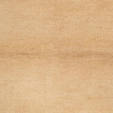 Wollteppich Gabbeh - Indus - 180 x 120 cm - beige, morgenland, rechteckig, Höhe: 18 mm, Wohnzimmer, Handgeknüpft, Einzelstück mit Zertifikat