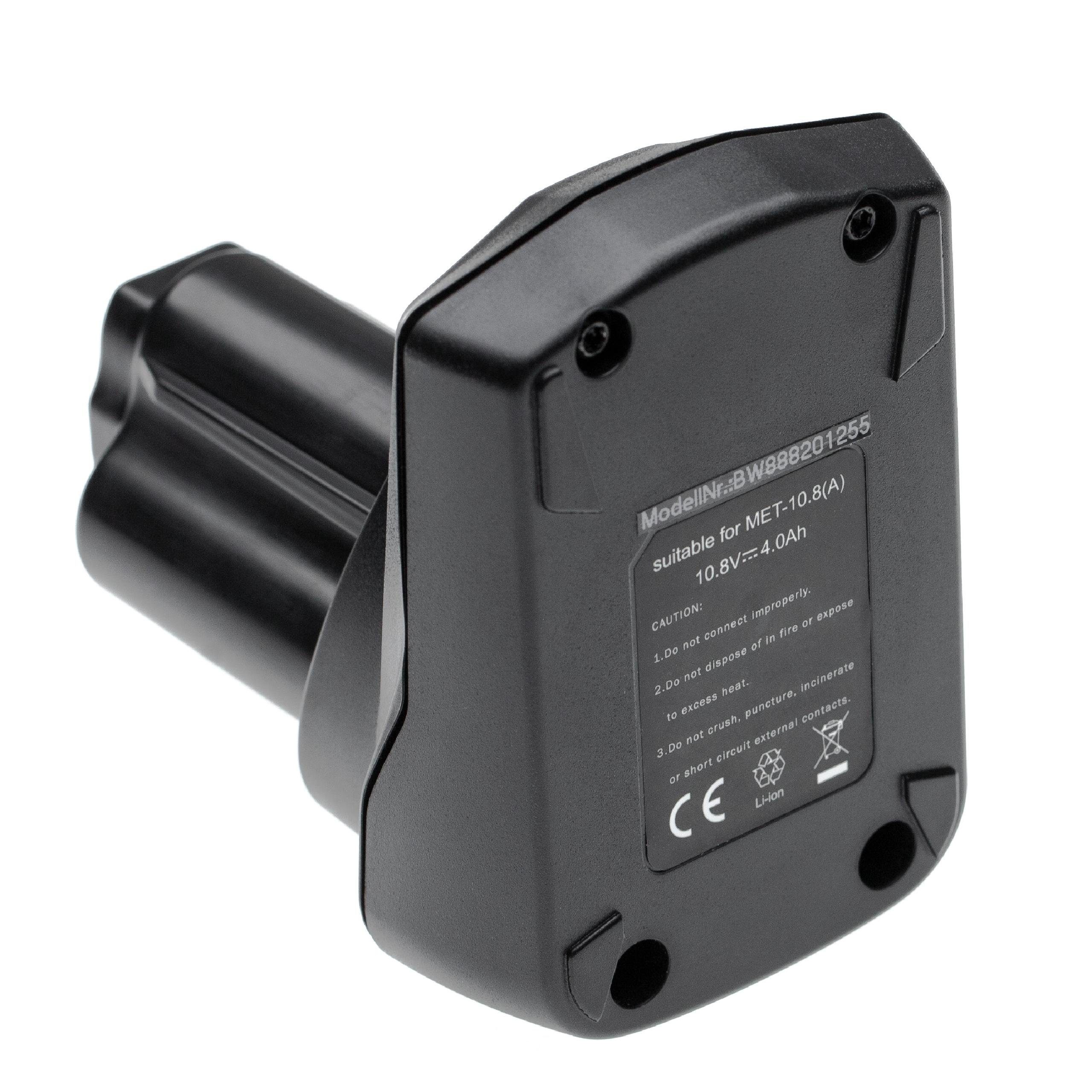 vhbw passend für Metabo PowerMaxx SB Basic, PowerMaxx LED, PowerMaxx BS ...