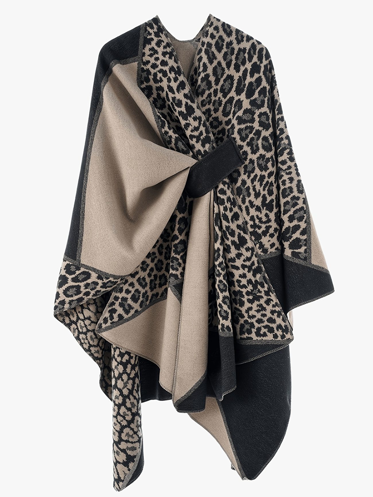 Oemmn Poncho Damen Schal,Poncho,Wärmender Schal für alle Jahreszeiten