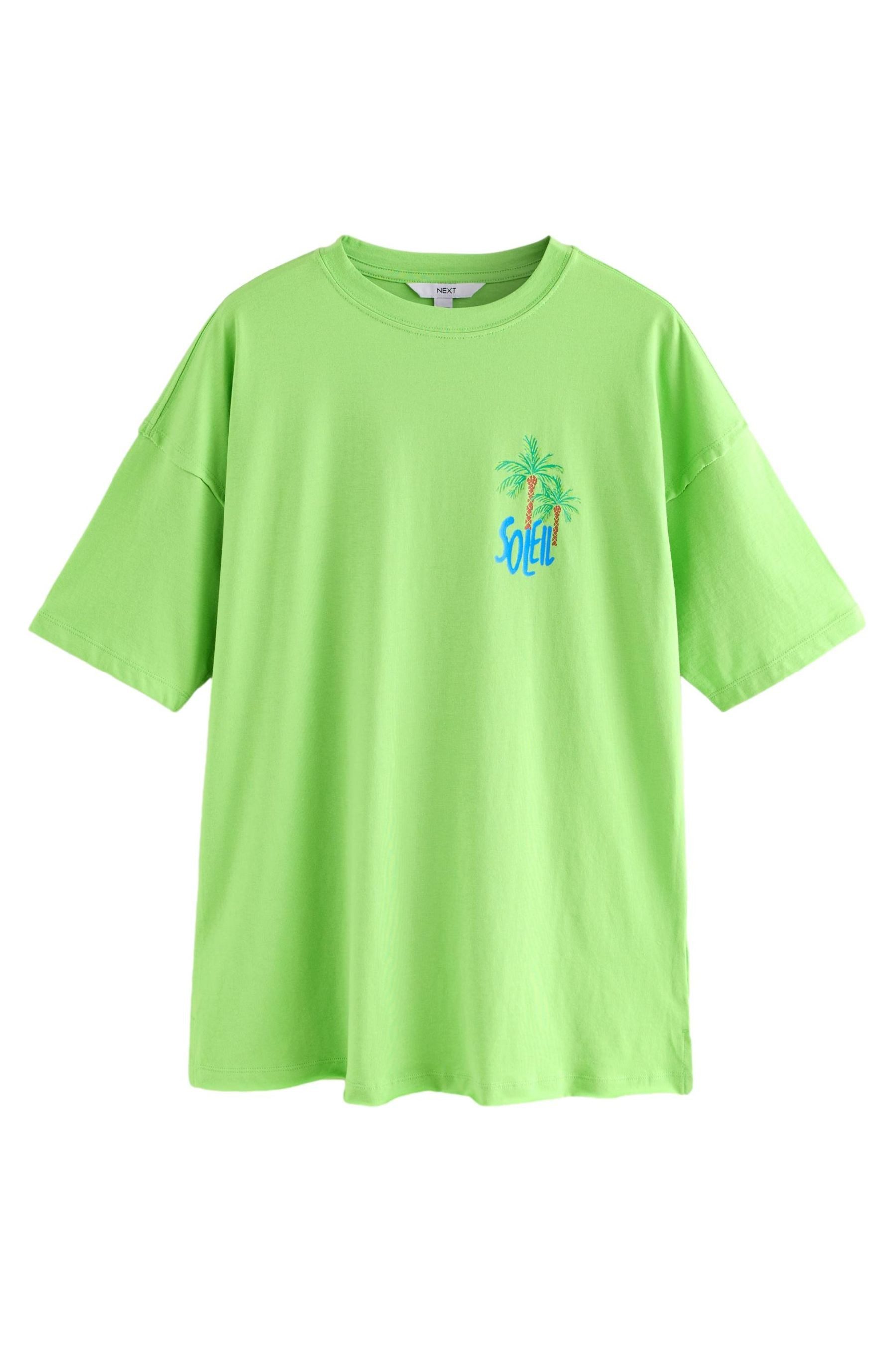 Next T-Shirt Relaxed Fit T-Shirt mit Nahtdetails im Skater-Stil (1-tlg) günstig online kaufen