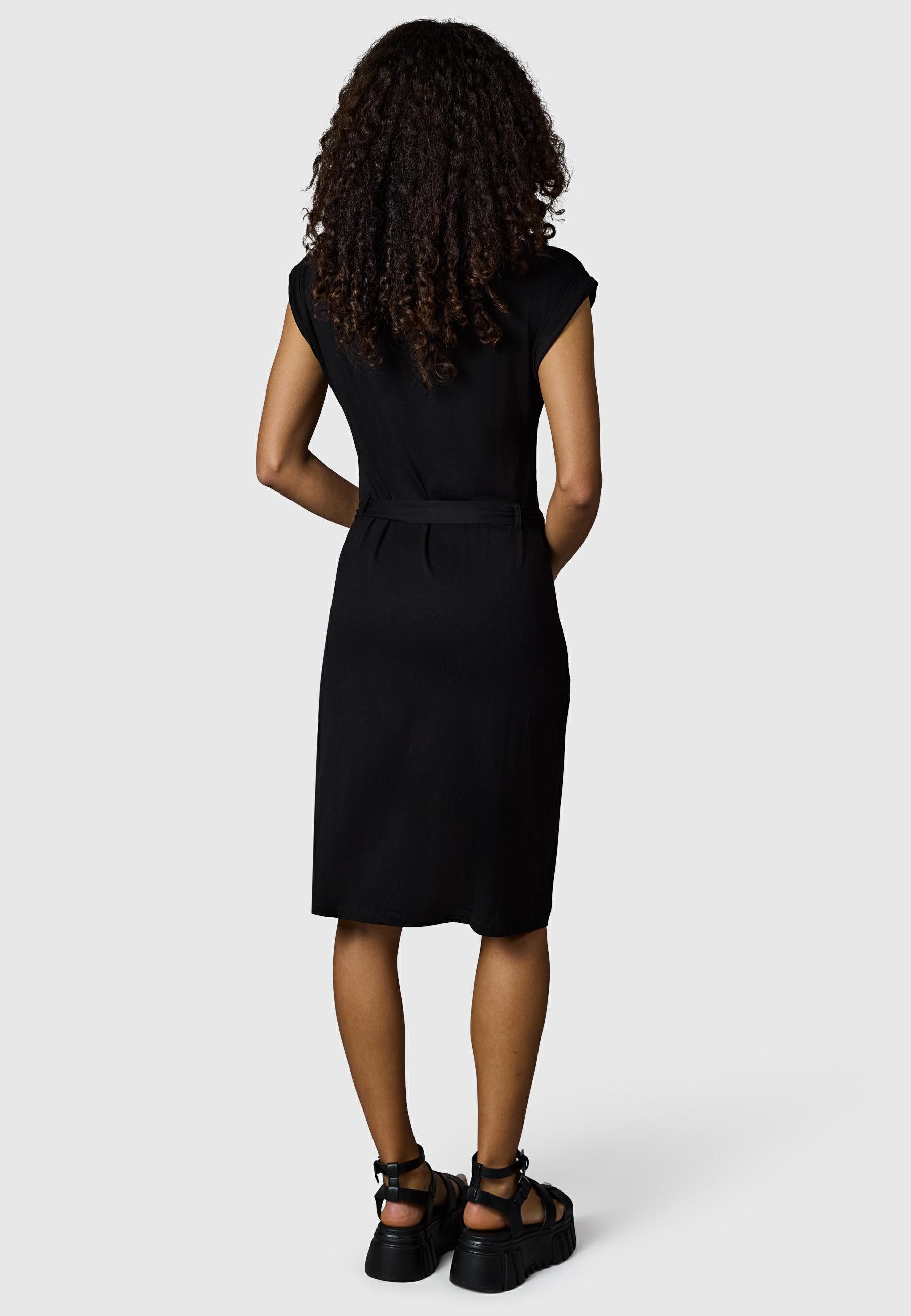 Ragwear Sommerkleid Taggien Knielanges, leichtes Midikleid